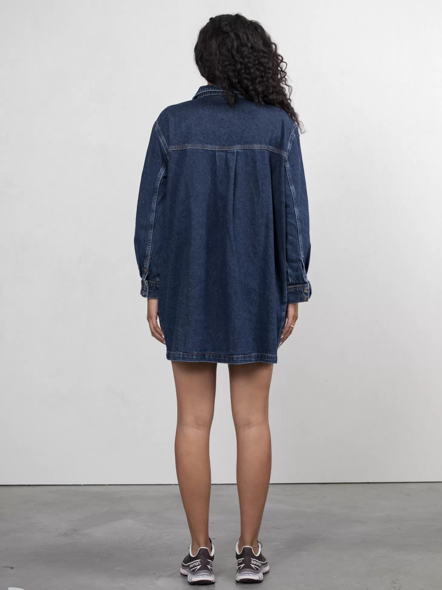denim_jurk_abby_5.webp Les Soeurs Denim Jurk Abby Dark Blue Denim Store