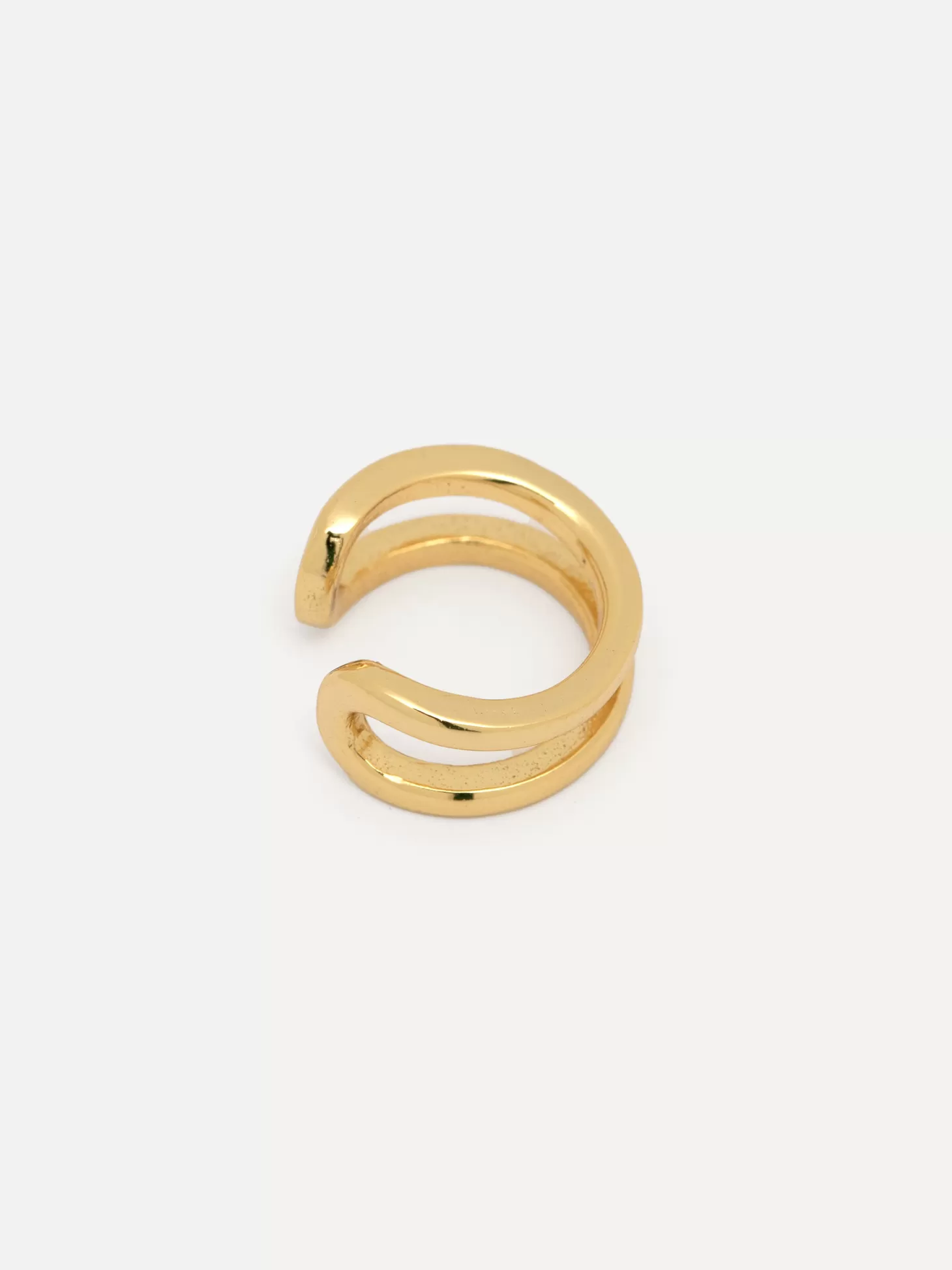 Les Soeurs Ear Cuff June Double Gold Discount
