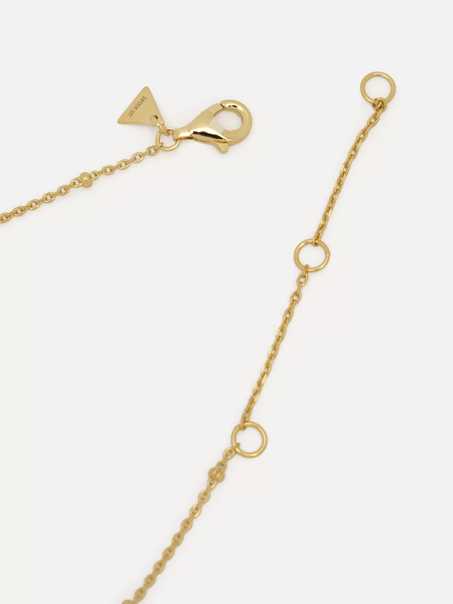 enkelbandje_helle_mini_dots_5.webp Les Soeurs Enkelbandje Helle Mini Dots Gold Fashion