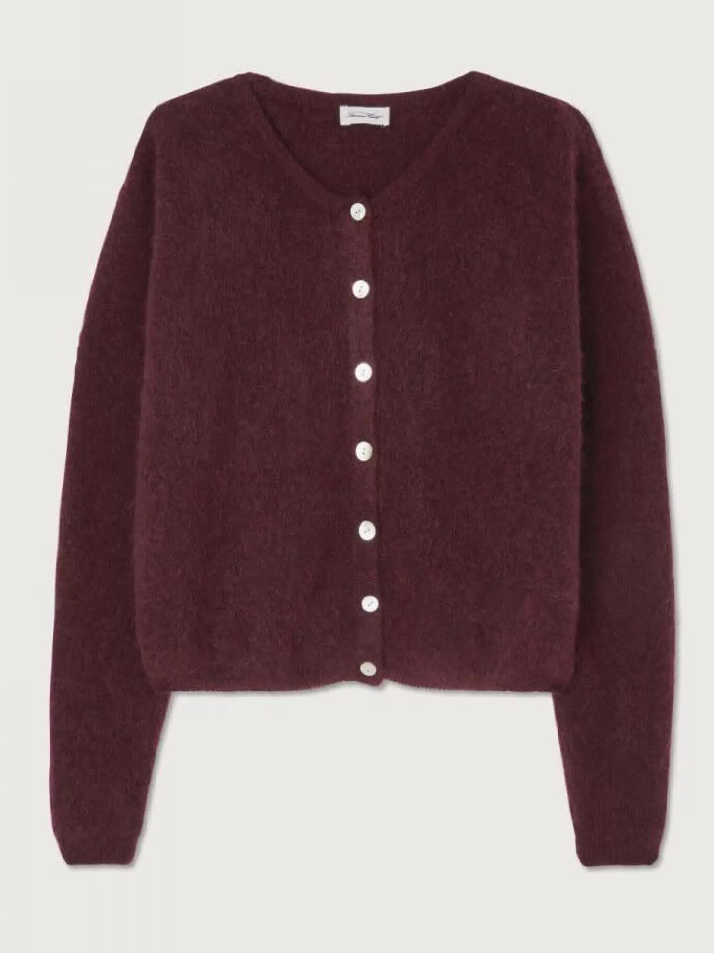 American Vintage Gebreide Cardigan Vitow Acajouch Sale
