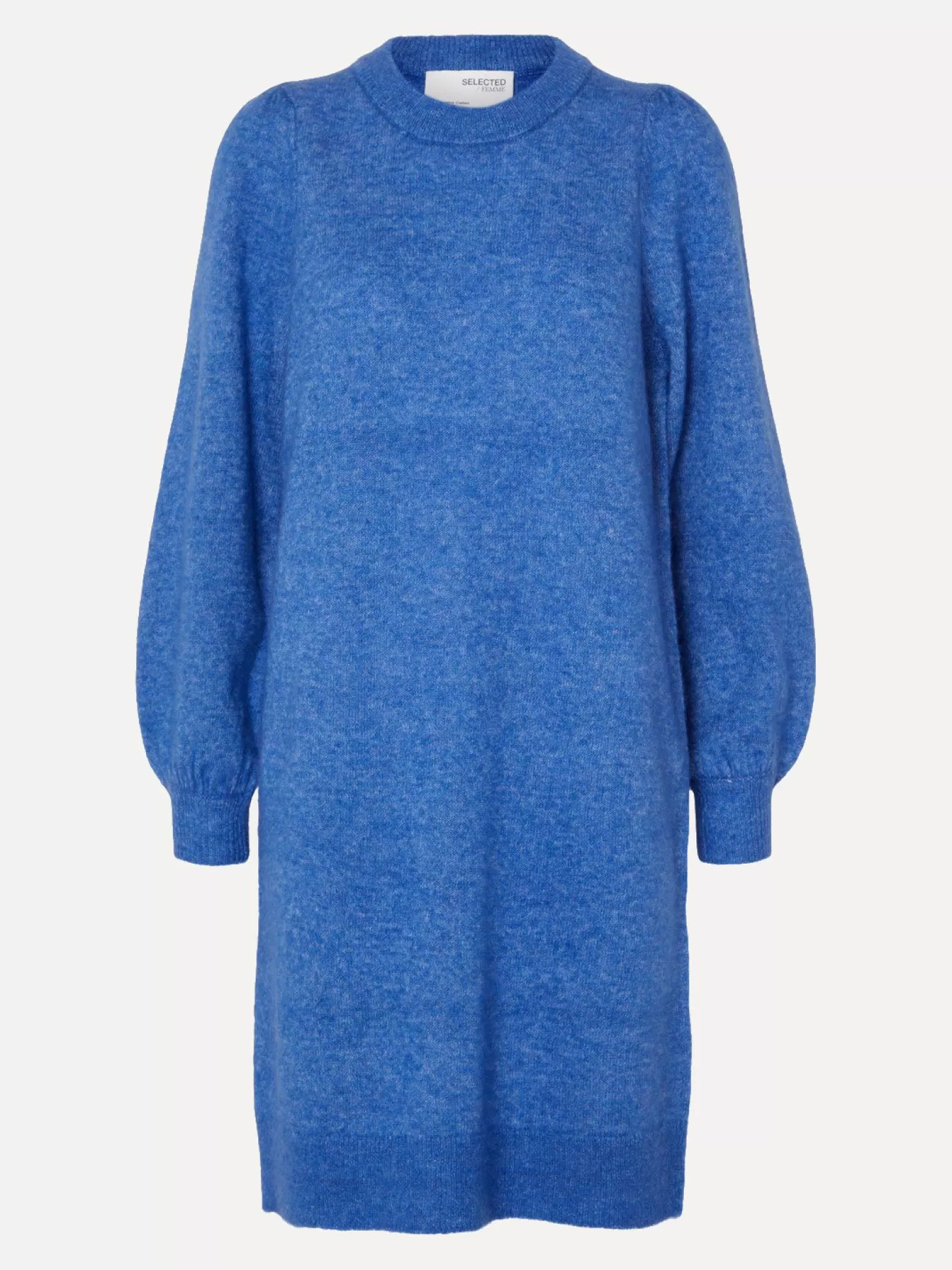 Selected Gebreide Jurk Mola Mia Nebulas Blue Shop