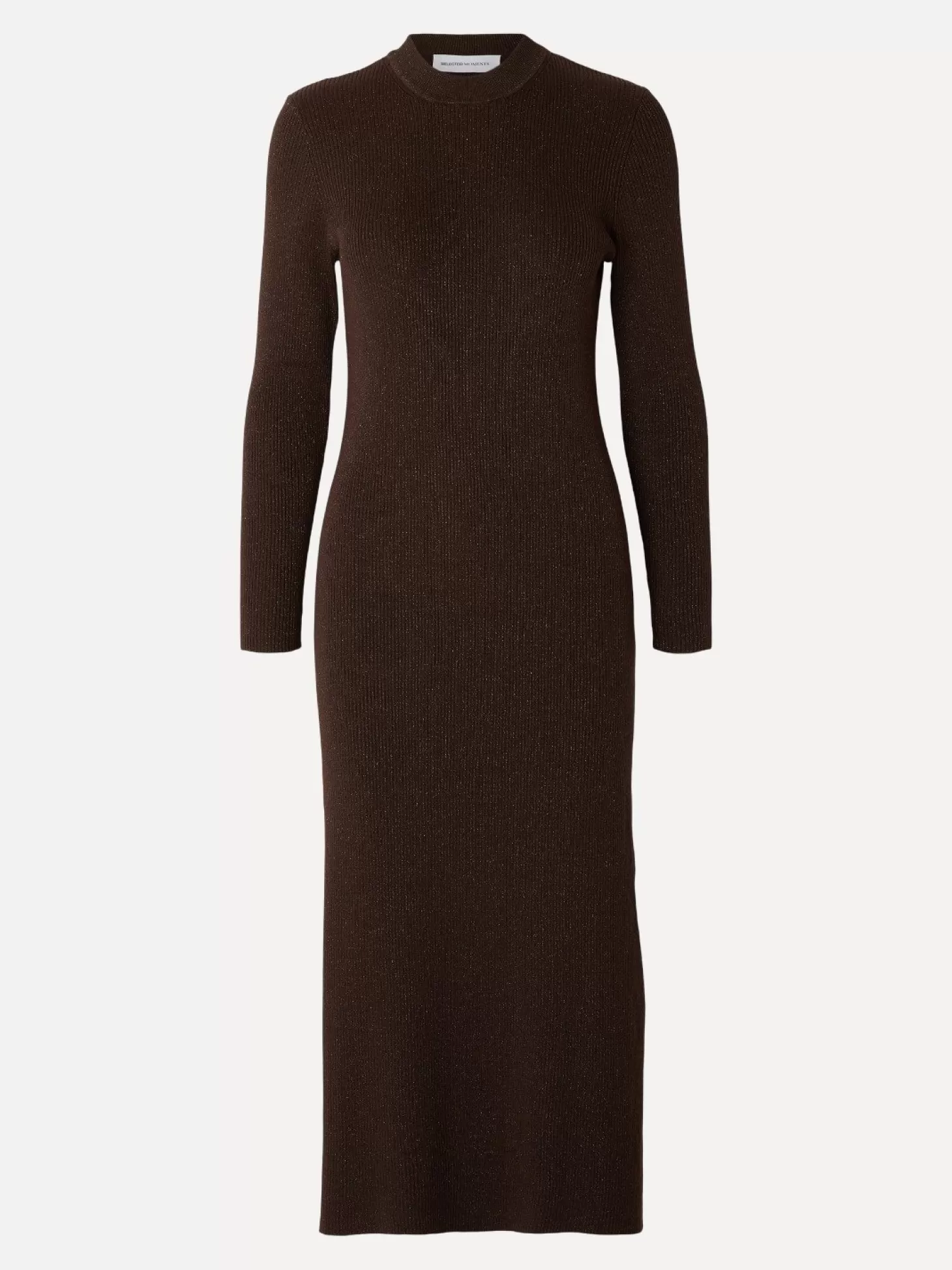 Selected Gebreide Midi Jurk Eloise Java Discount