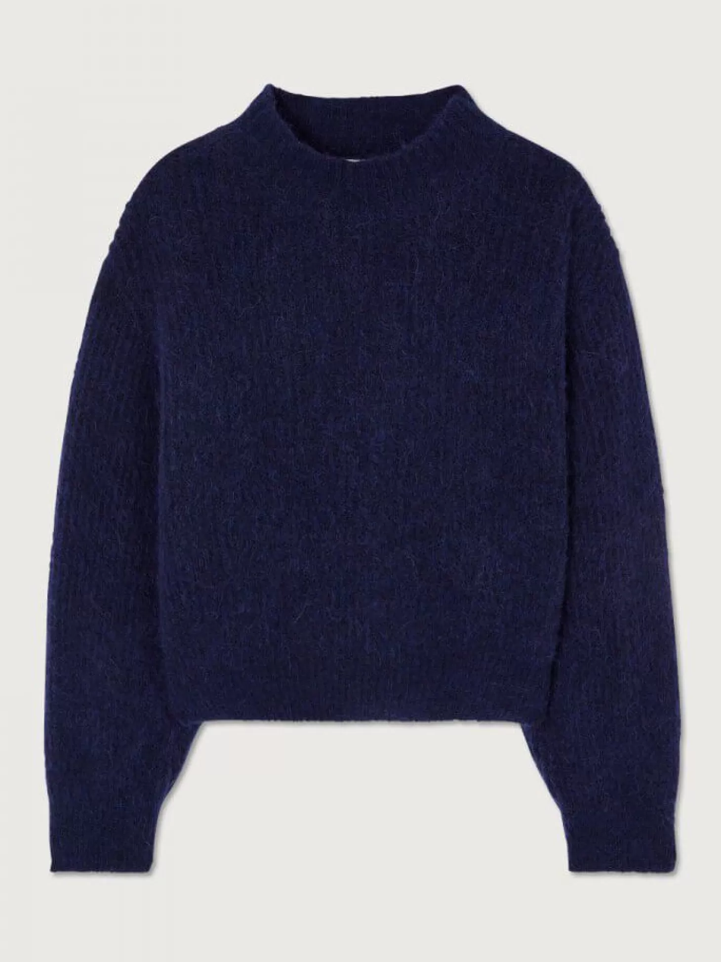 American Vintage Gebreide Trui East Navy Chine Store