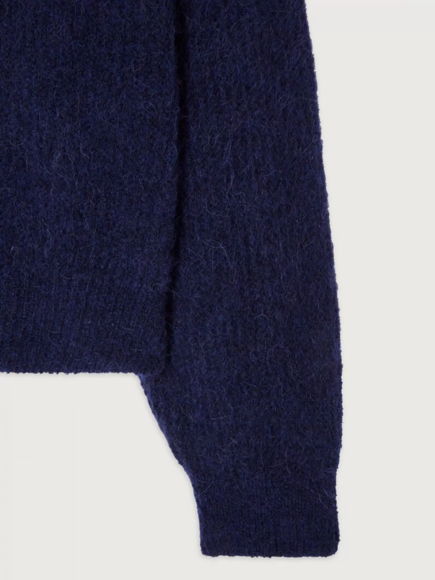 American Vintage Gebreide Trui East Navy Chine Store