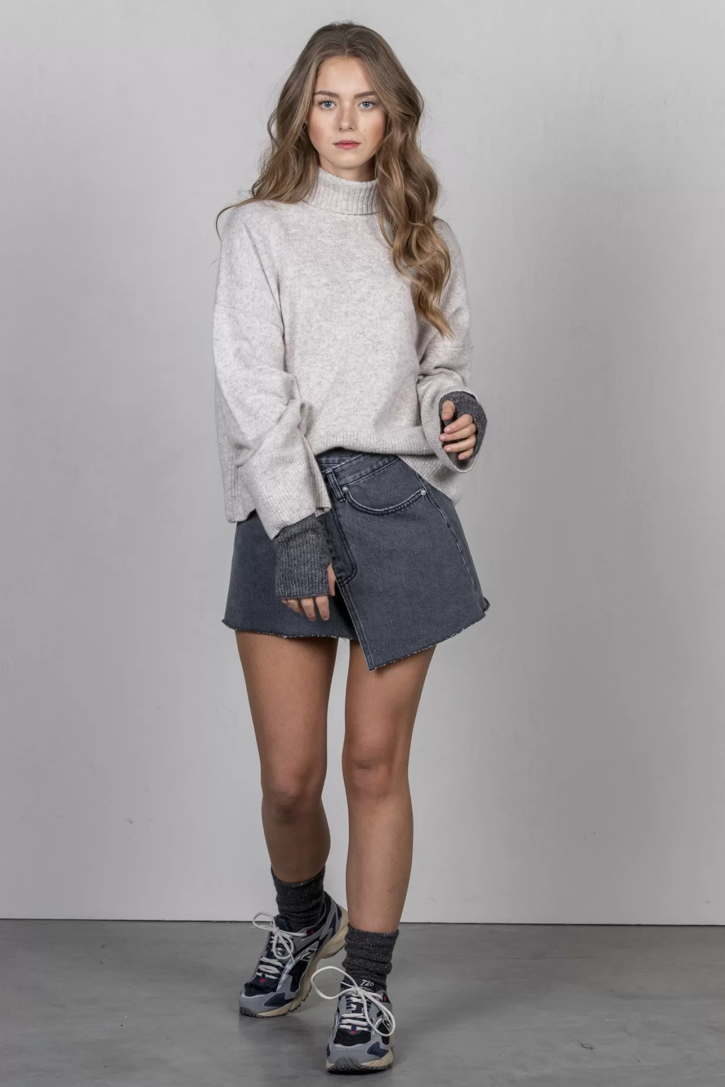 Les Soeurs Gebreide Trui Hera Beige Store
