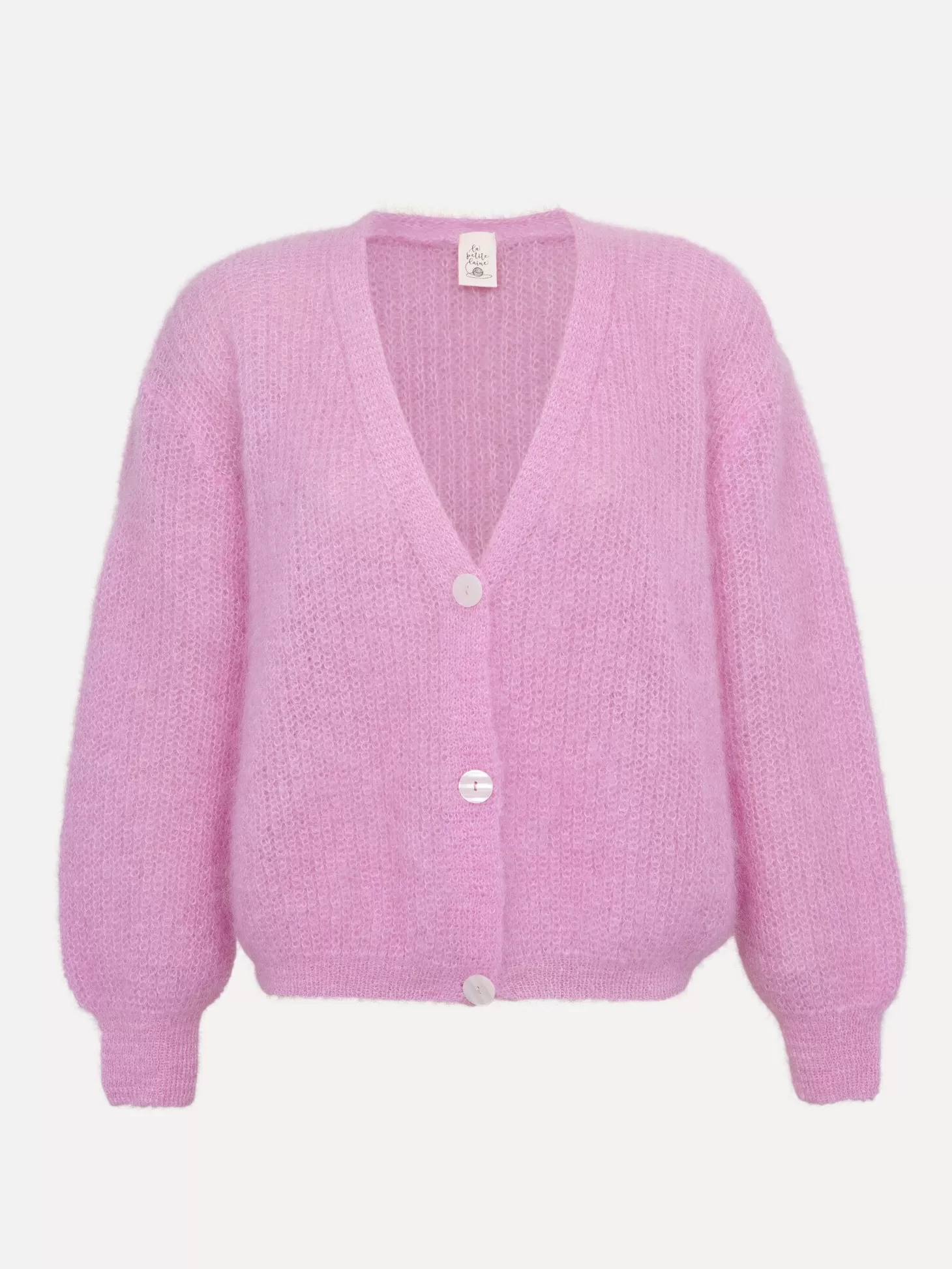 gebreide_vest_xavier_2.webp Le Marais Gebreide Vest Xavier Lila Flash Sale