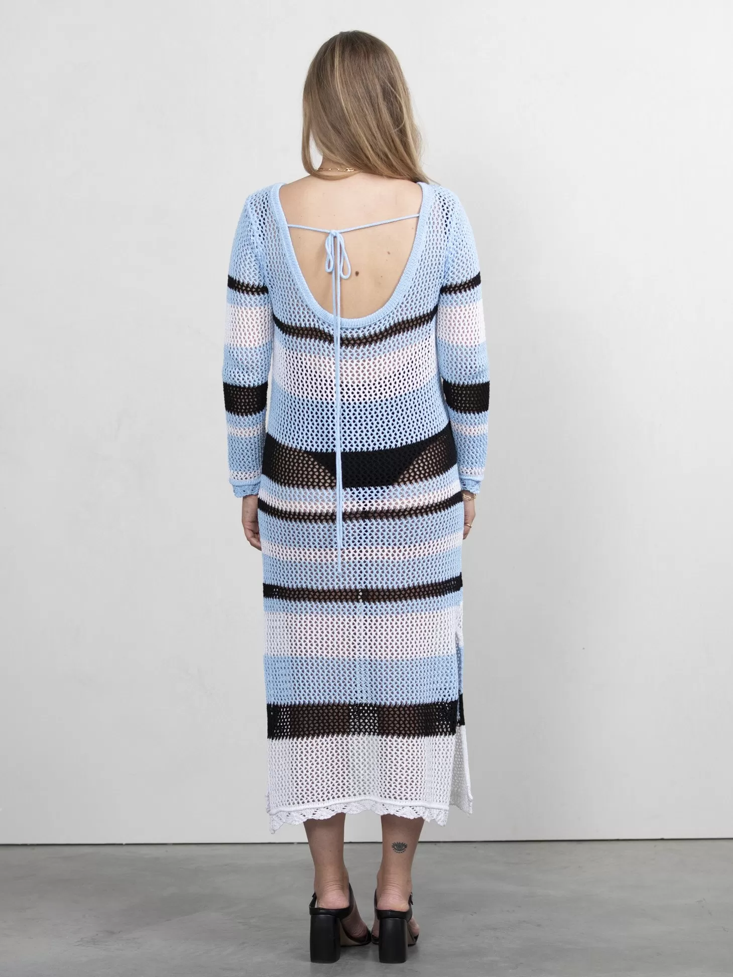 gehaakte_jurk_ivy_3.webp Le Marais Gehaakte Jurk Ivy Striped Cheap