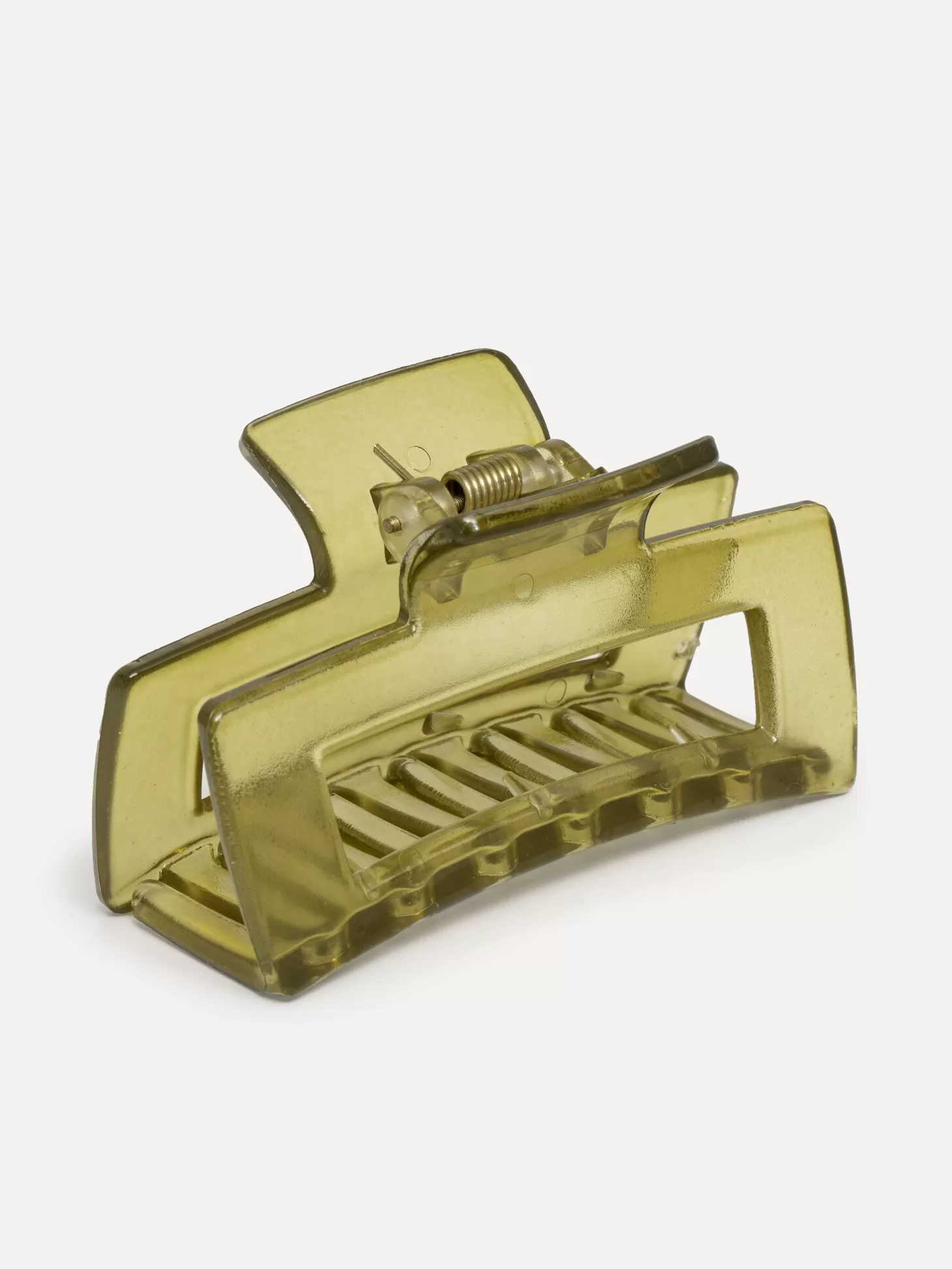 Les Soeurs Hair Clip Rectangle Olive Best