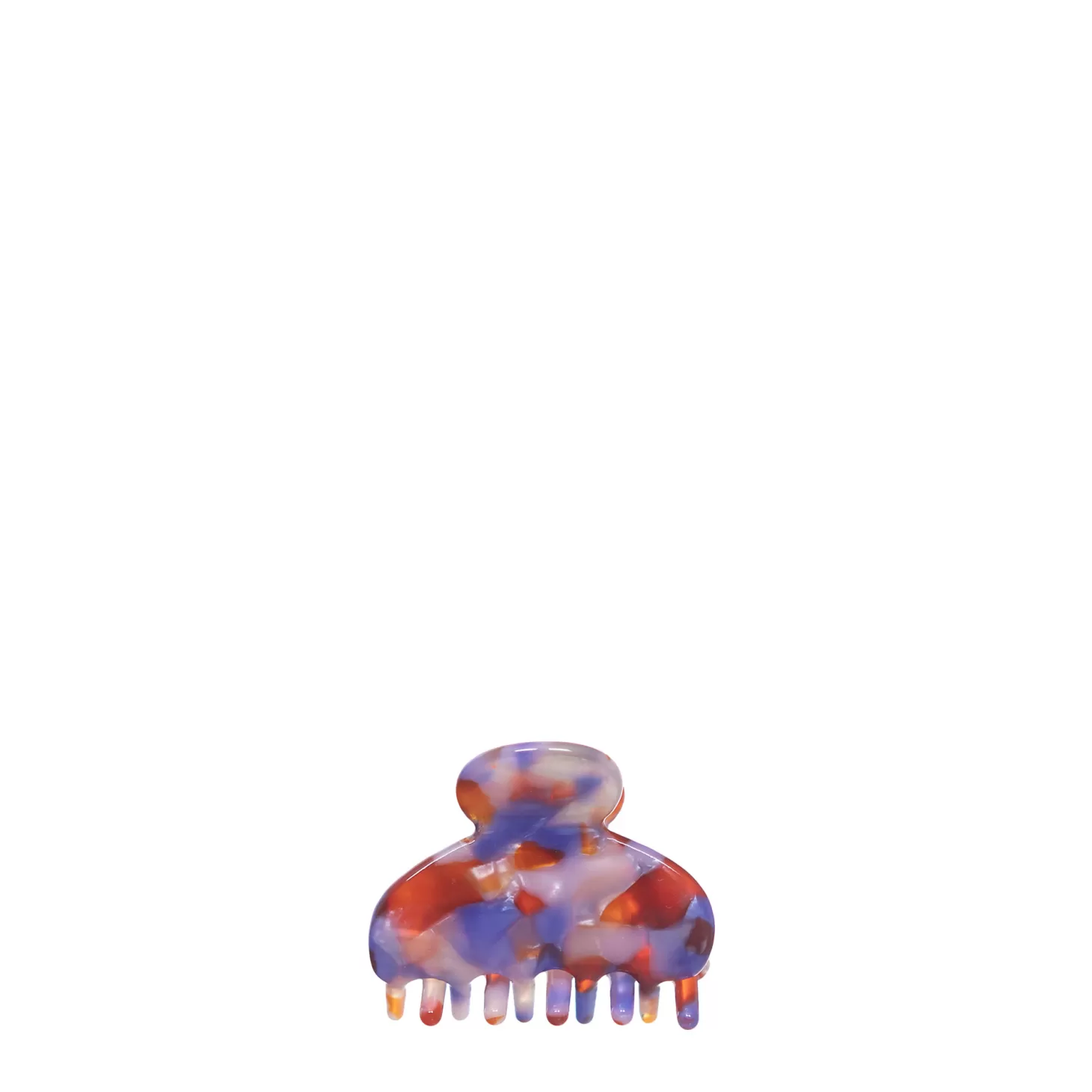 Les Soeurs Hair Clip Round Red/Blue Discount