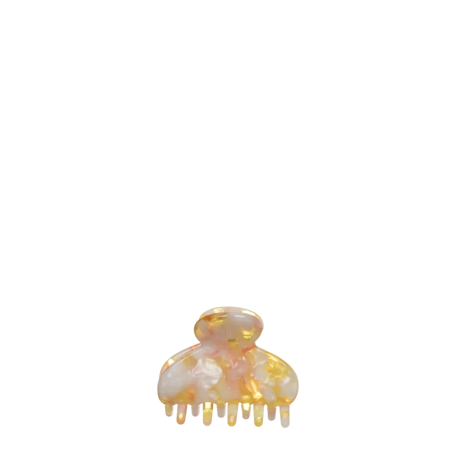 Les Soeurs Hair Clip Round Light Yellow Best Sale
