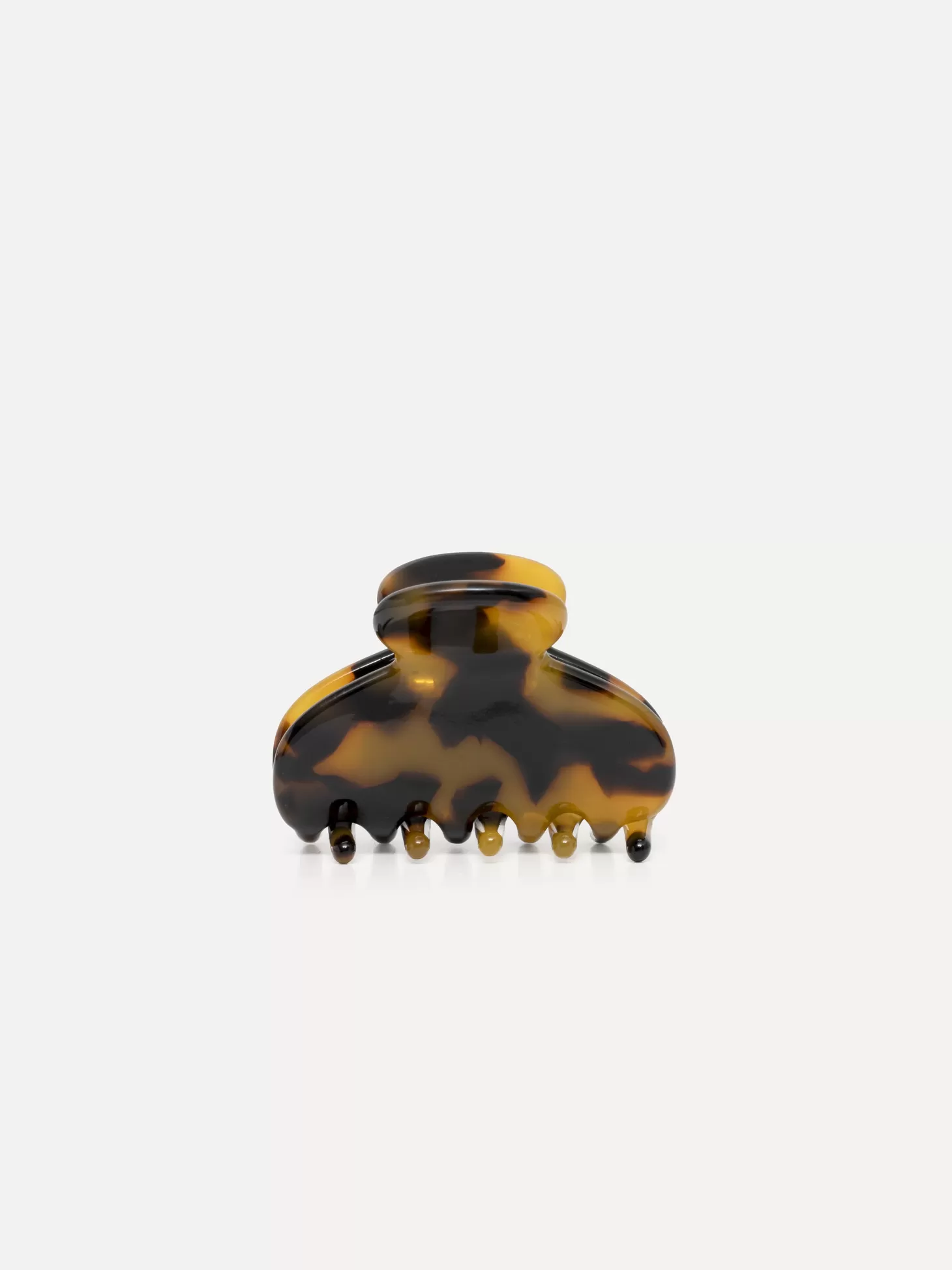 Les Soeurs Hair Clip Round Dark Tortue Outlet