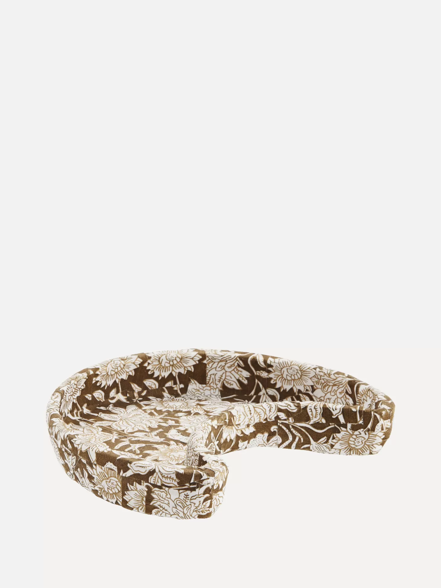 Madam Stoltz Handgemaakt Papier-Mache Schaaltje Moon Brown Cheap