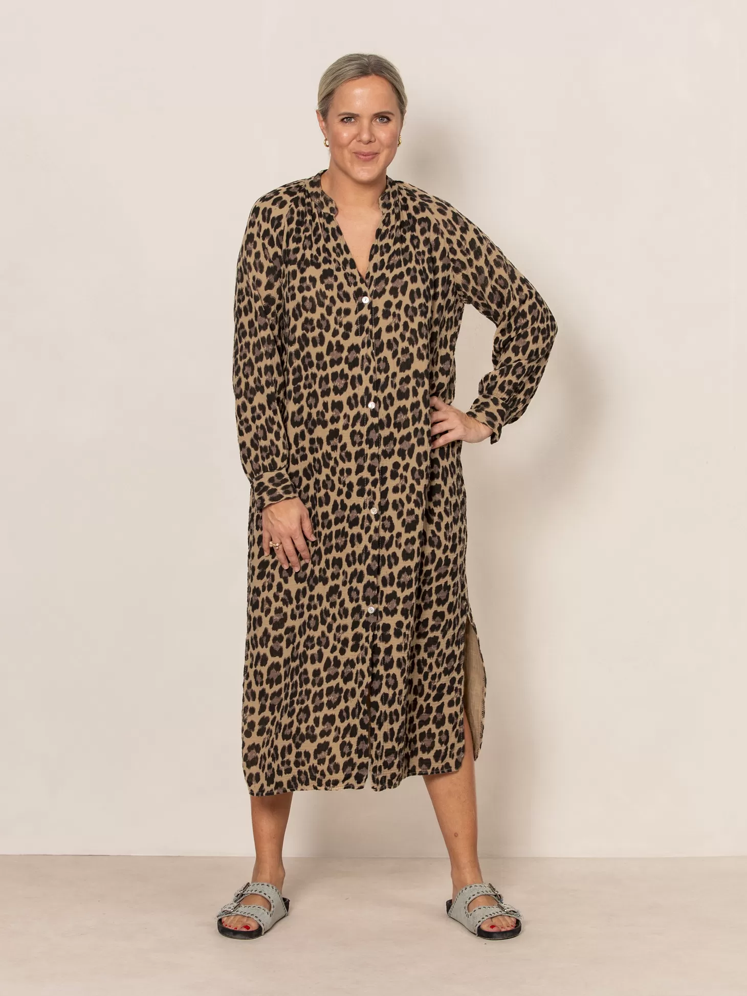 Le Marais Jurk Gigi Leopard Shop