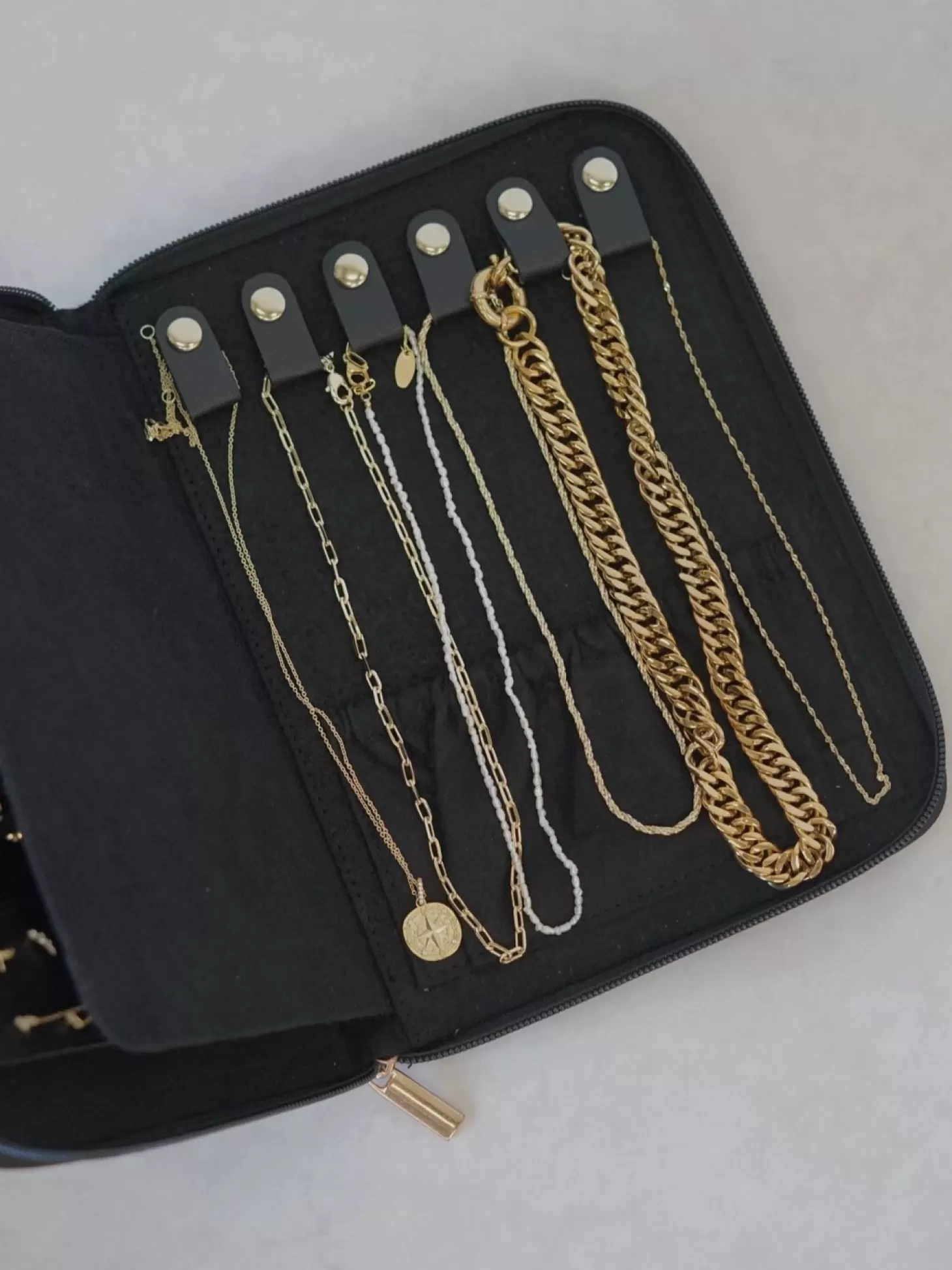 Les Soeurs Juwelen Case Mae Black Clearance