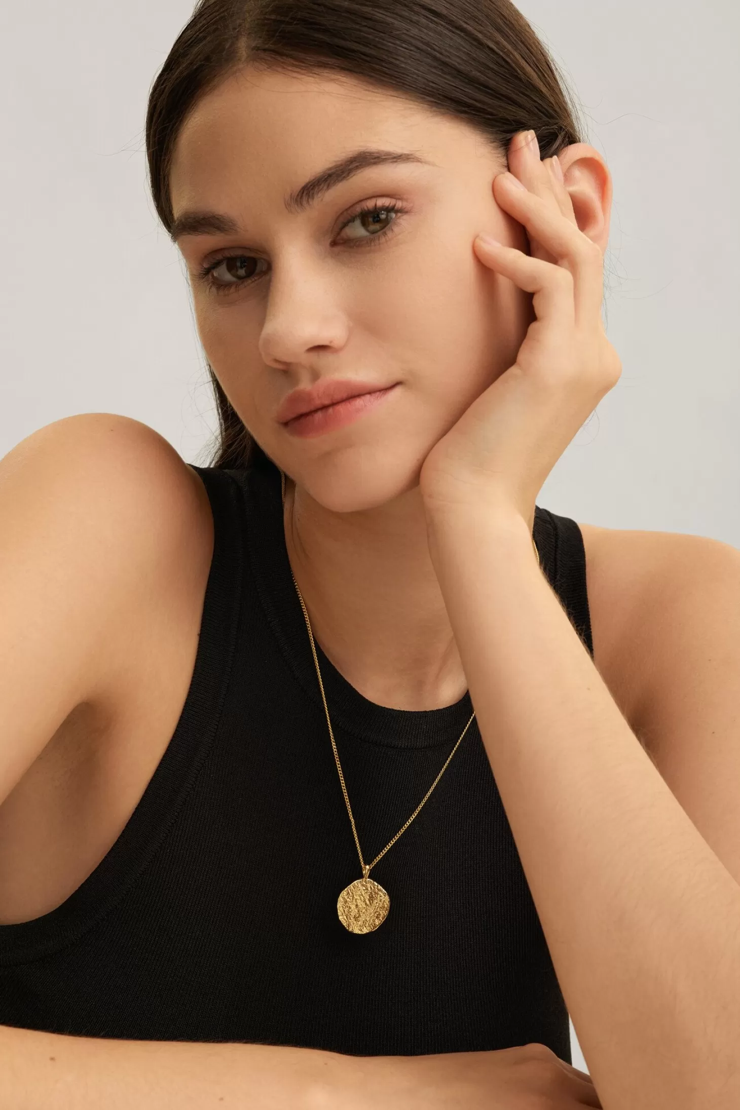 Les Soeurs Ketting Rana Amulet Gold Cheap