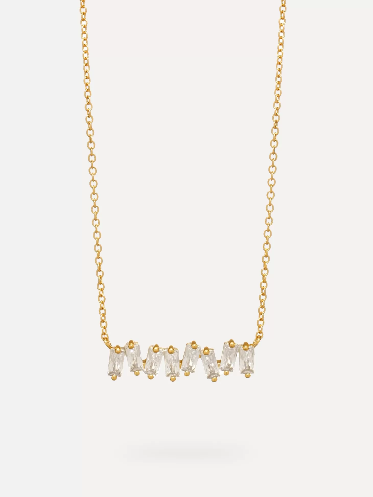 Les Soeurs Ketting Roma Baguette Clear Gold Clearance