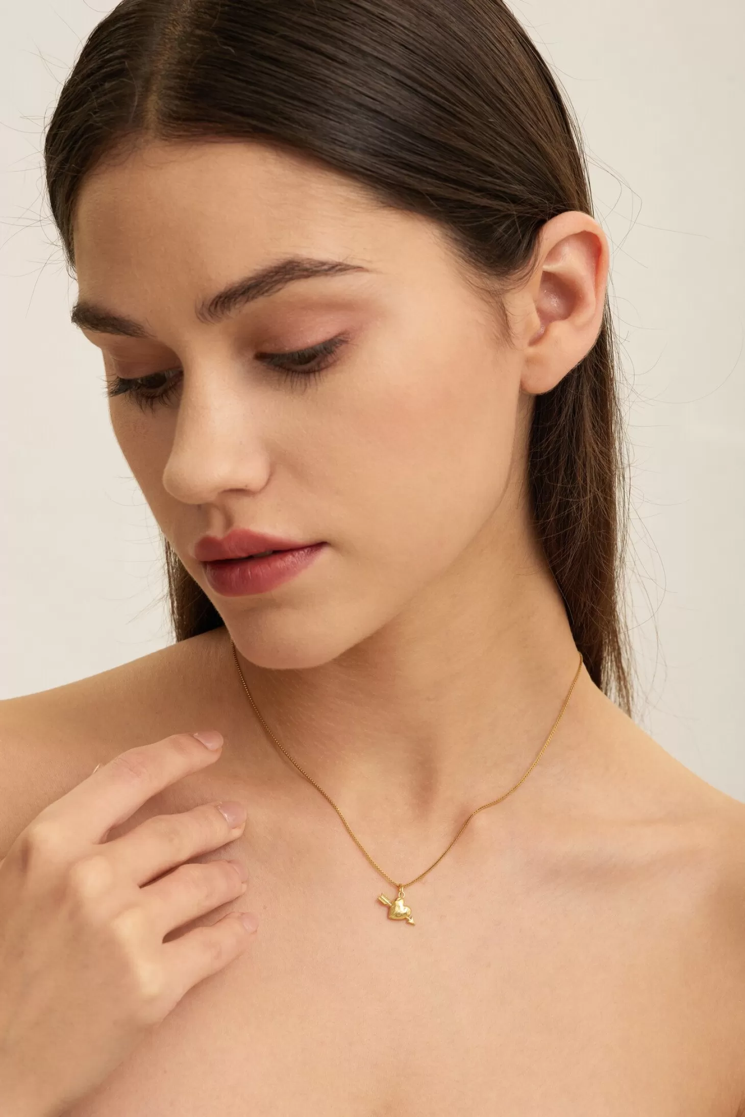 Les Soeurs Ketting Roma Cupids Heart Gold Cheap
