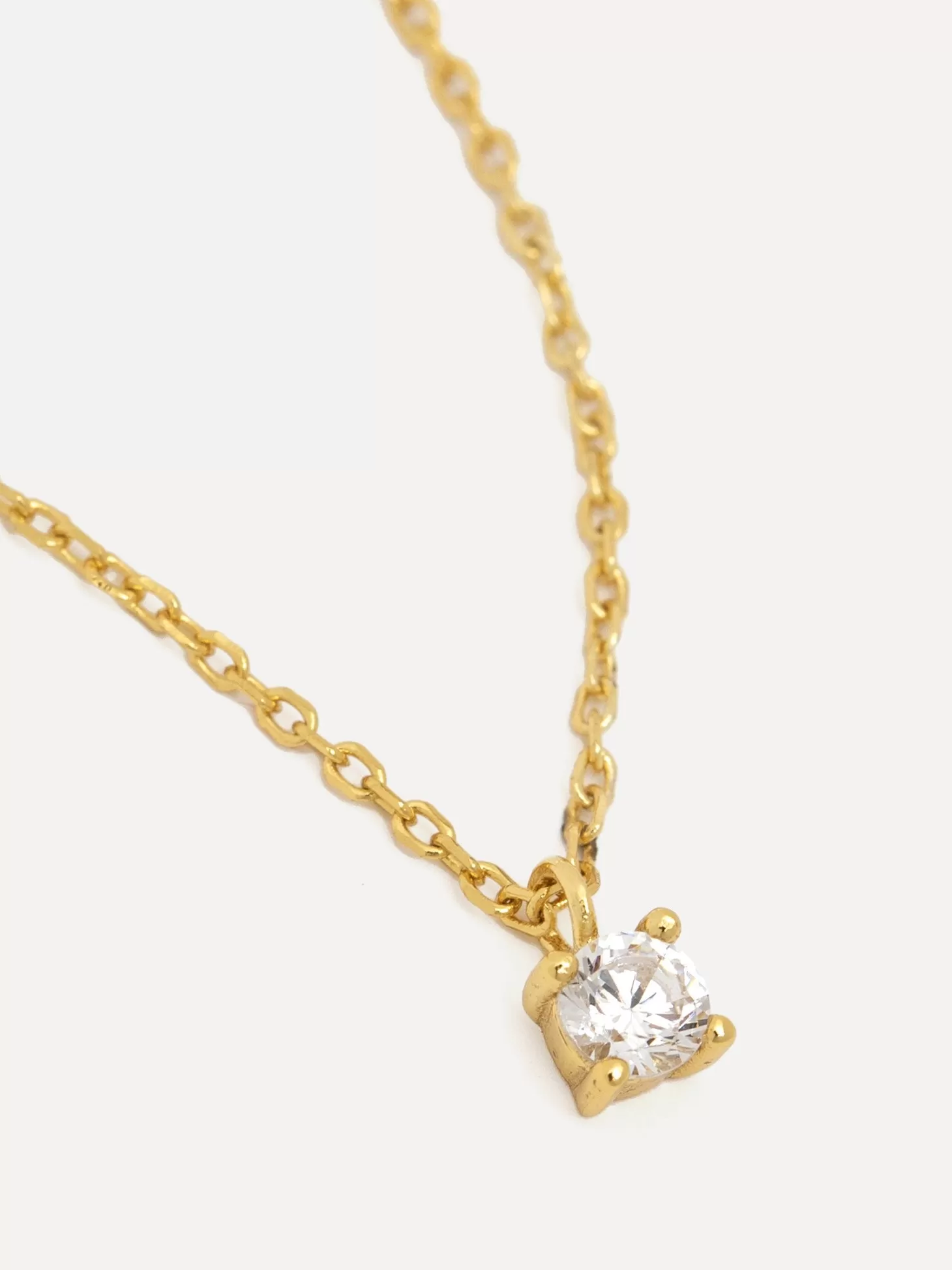 Les Soeurs Ketting Romee Extra Fine Chain Strass Gold New