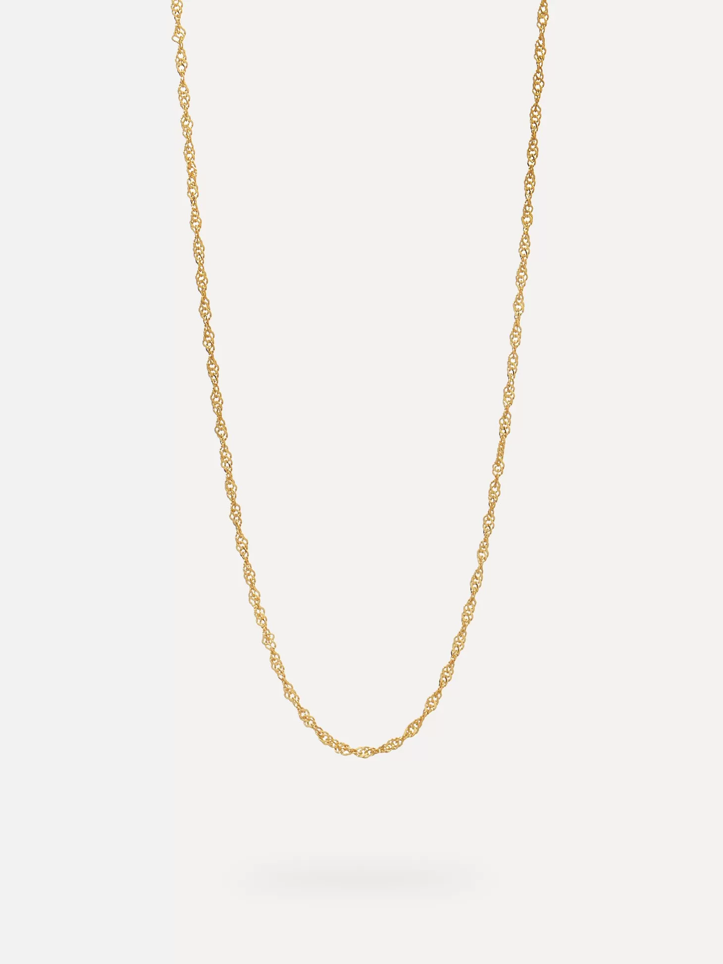Les Soeurs Ketting Romee Twisted Chain Gold New