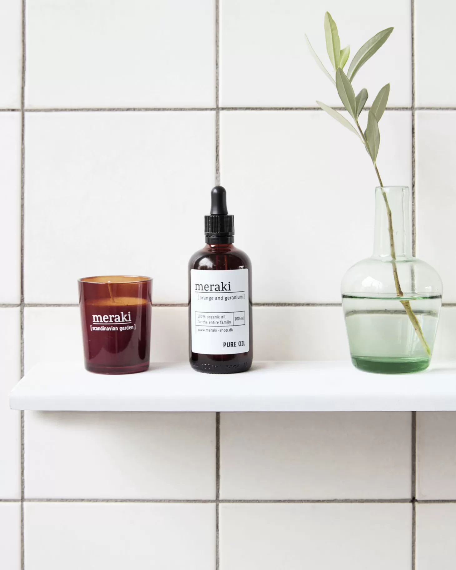 Meraki Kleine Geurkaars Scandinavian Garden Clearance
