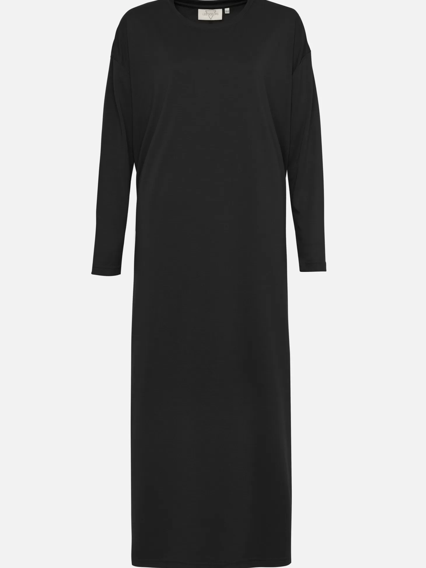 Les Soeurs Lange Jersey Jurk Anne Black Online