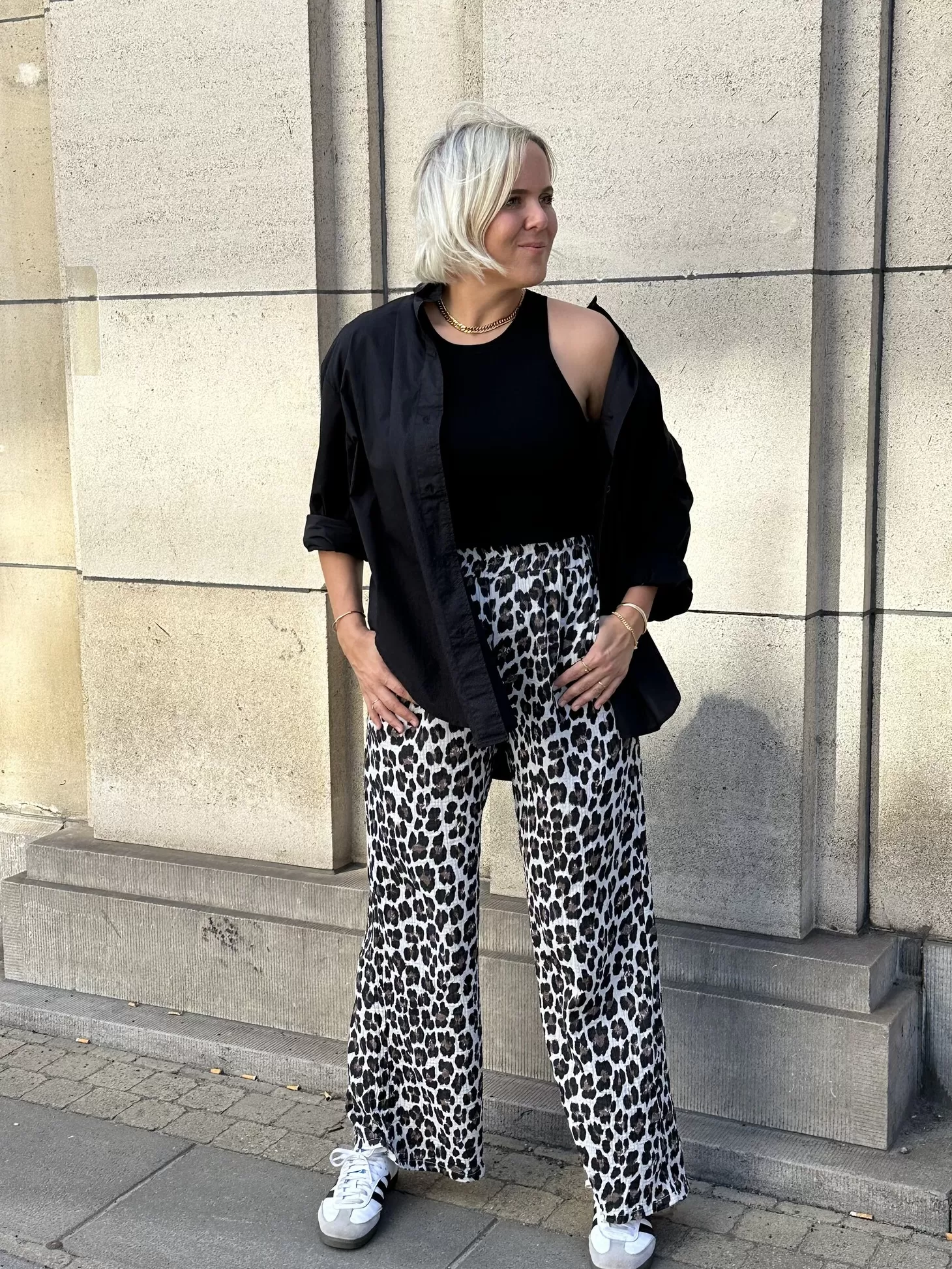 Le Marais Leopard Broek Blake Light Leopard Discount