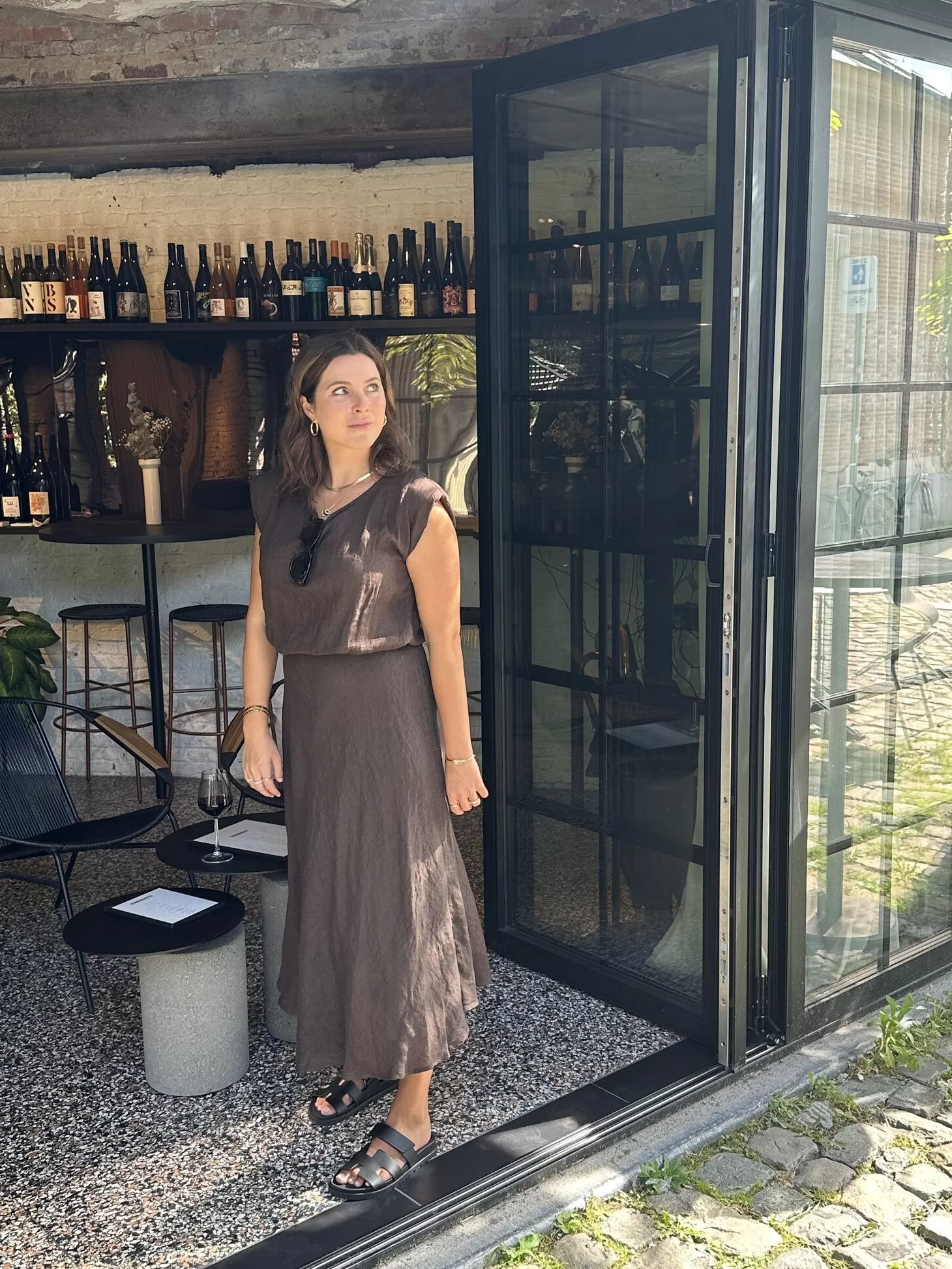 Le Marais Linnen Top Lara Brown New
