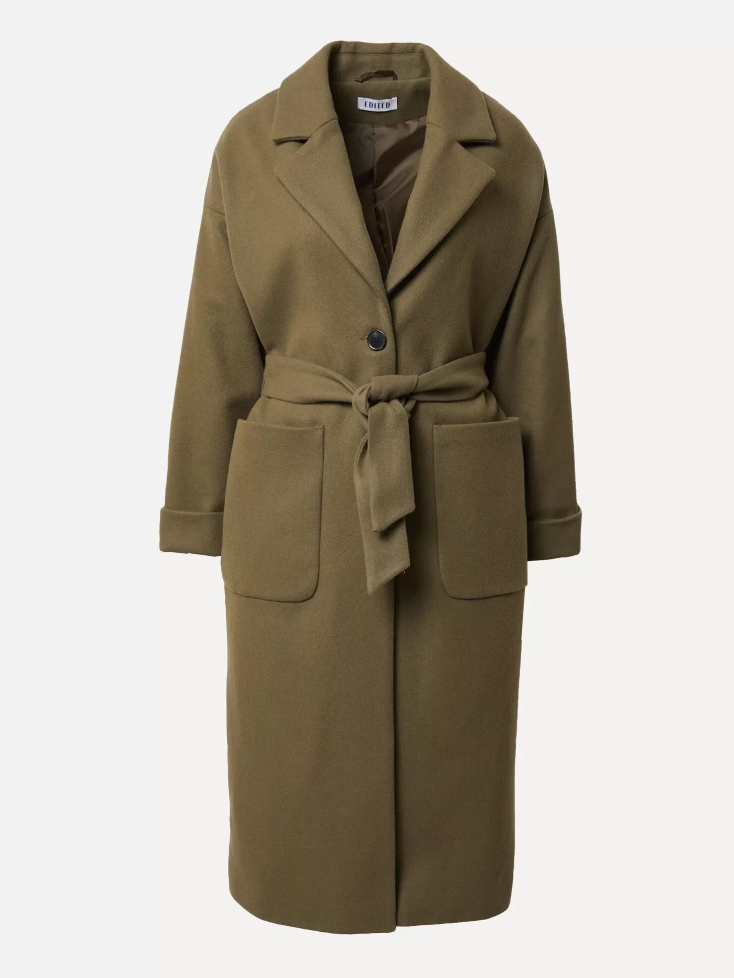 Edited Mantel Santo Khaki Fashion