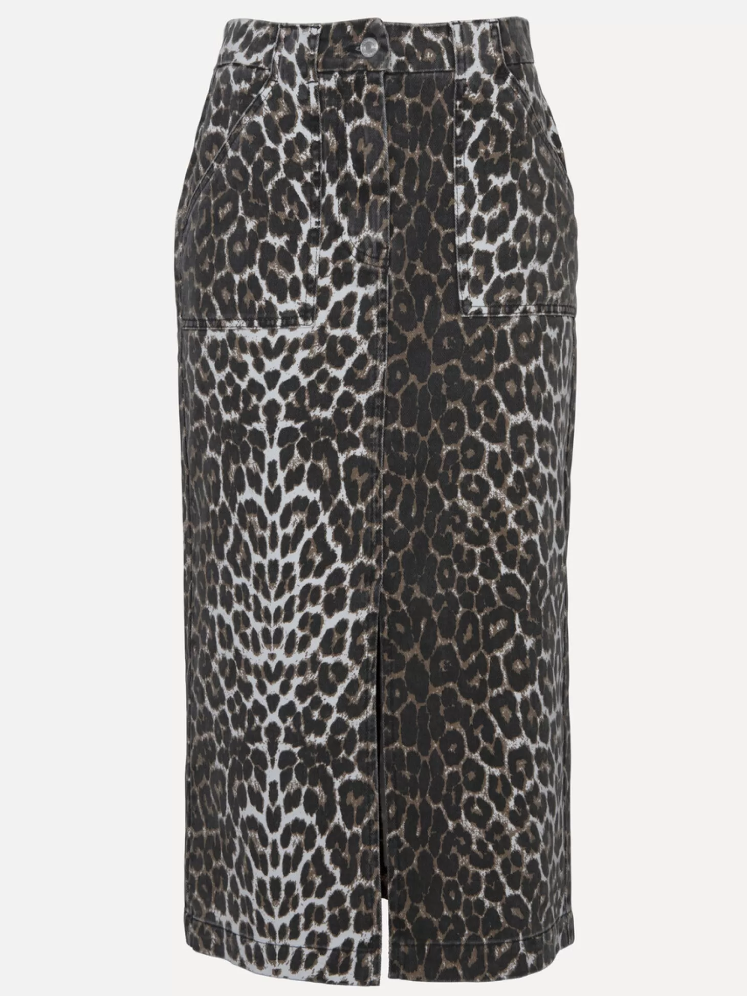 Les Soeurs Midi Rok Amelie Leopard Fashion