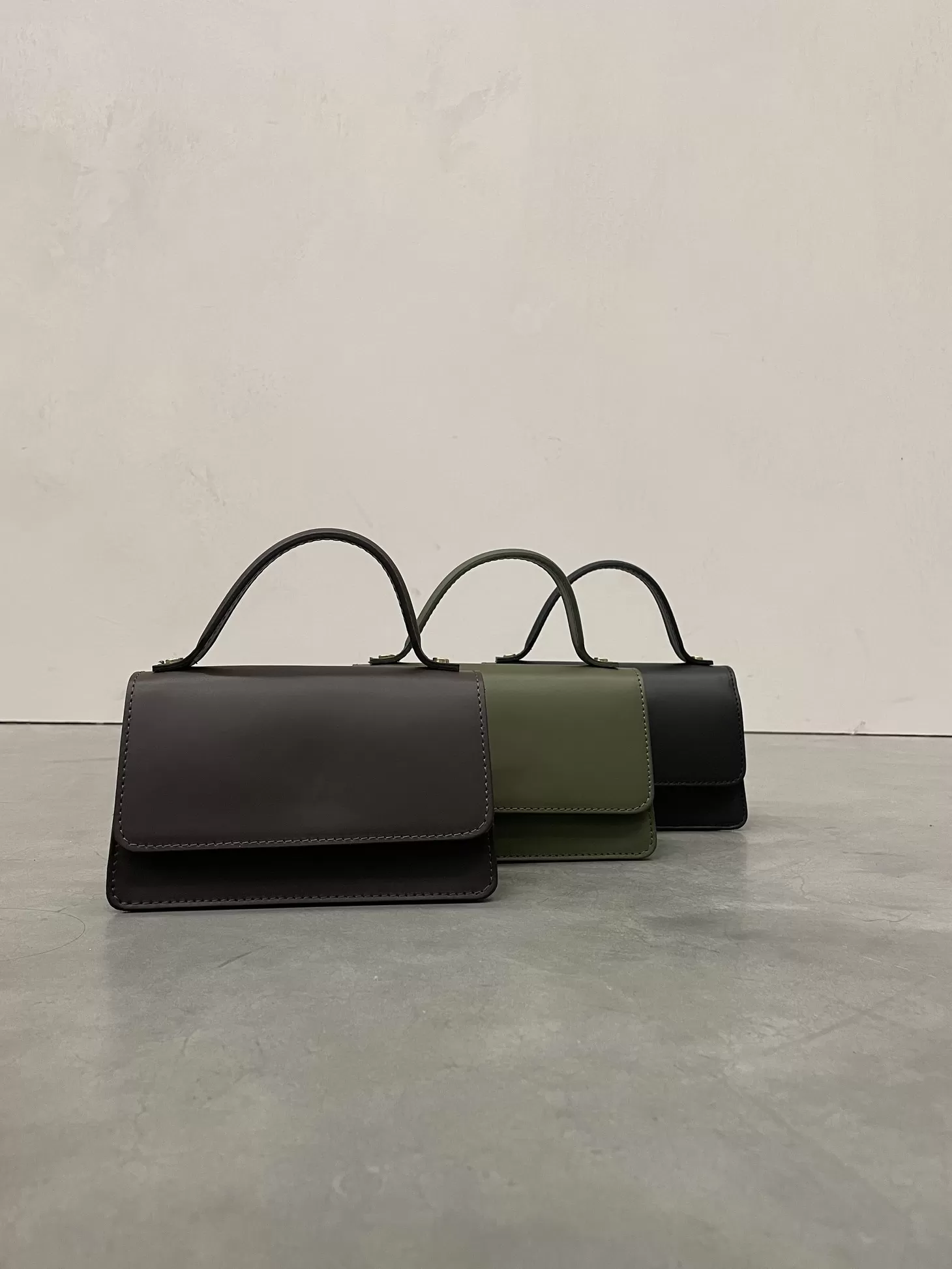Les Soeurs Mini Handtas Liam Khaki Fashion