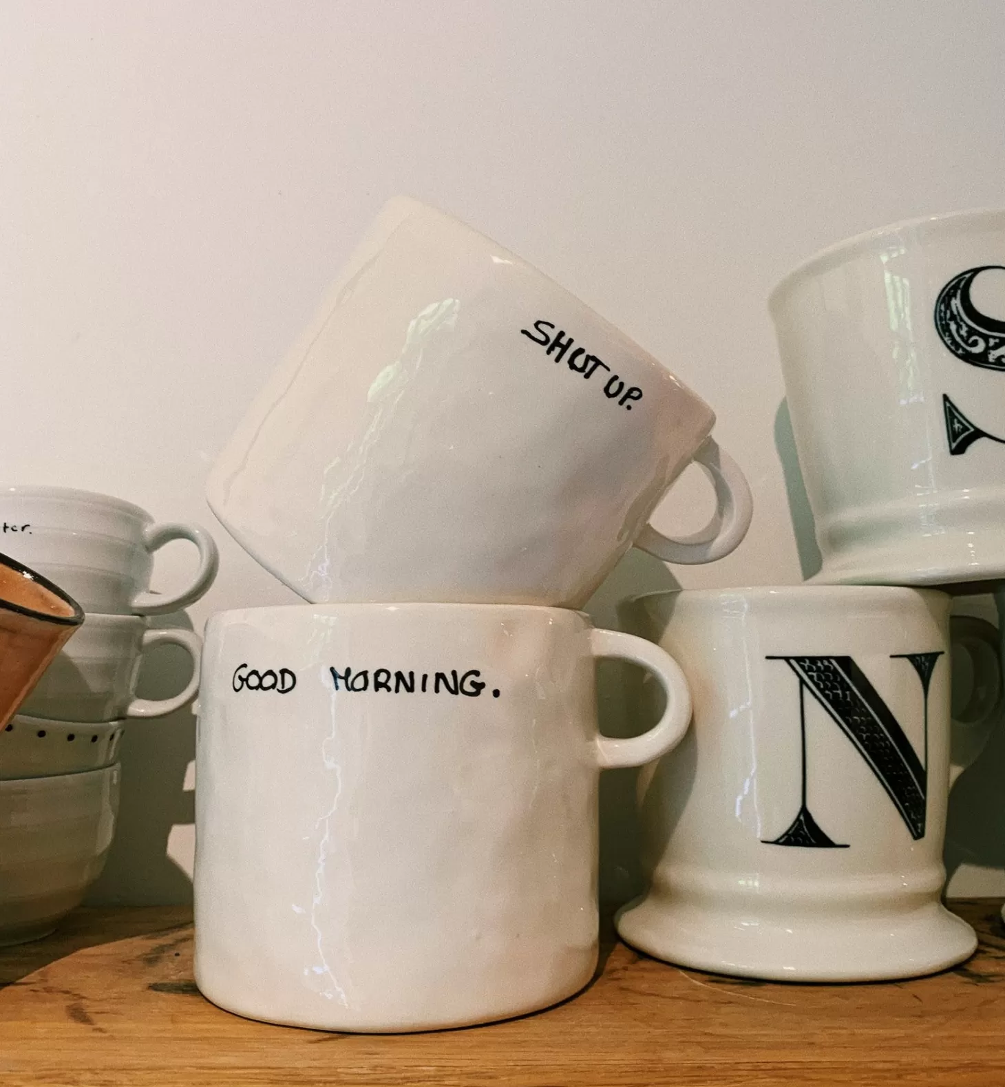 Anna + Nina Mug Good Morning Goodmorning Discount