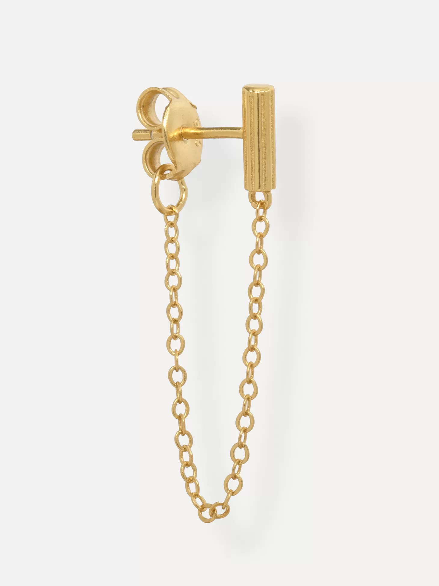 Les Soeurs Oorbel Cora Barre Chain Gold Flash Sale