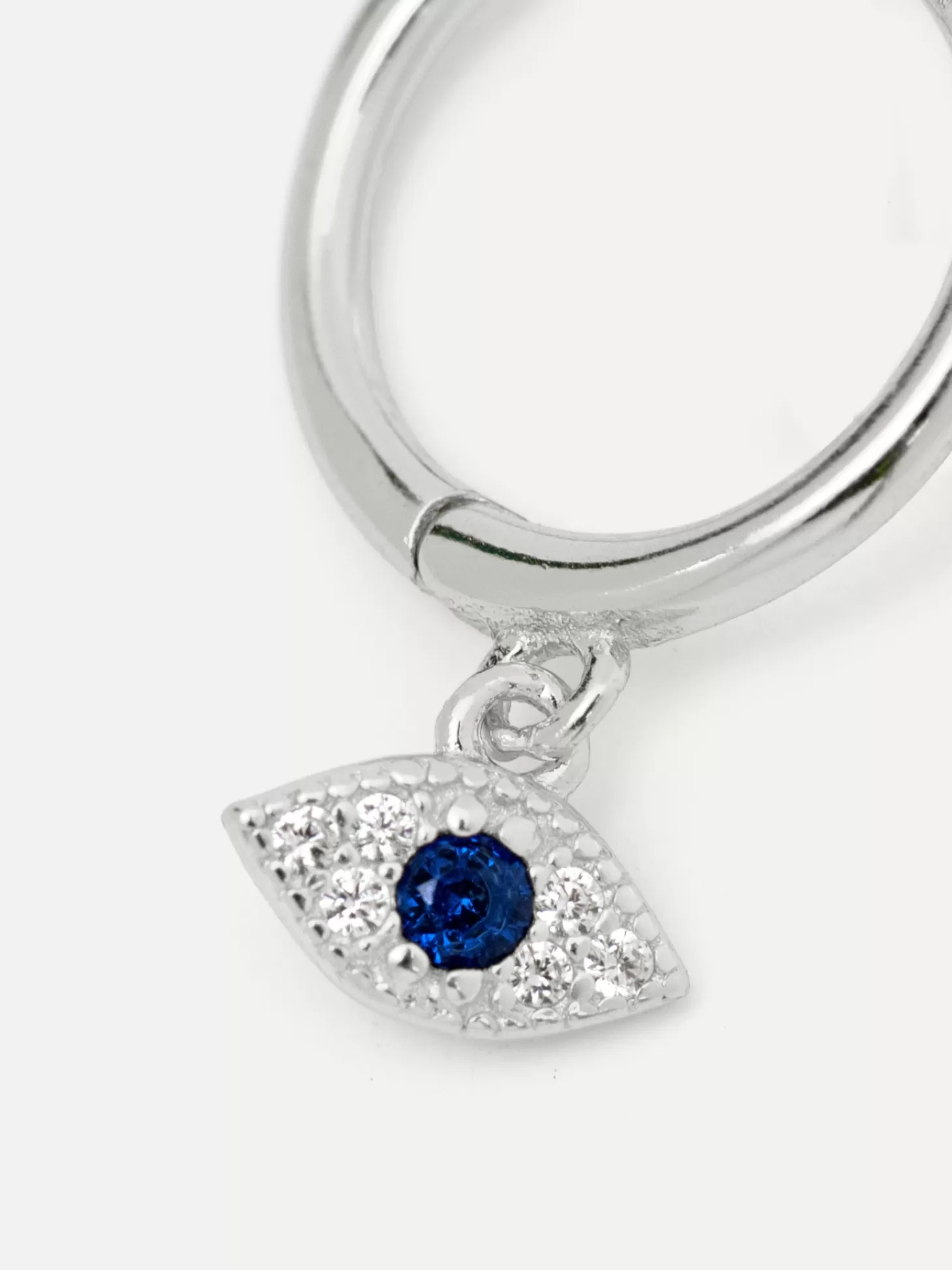 Les Soeurs Oorbel Jeanne Evil Eye Silver Outlet