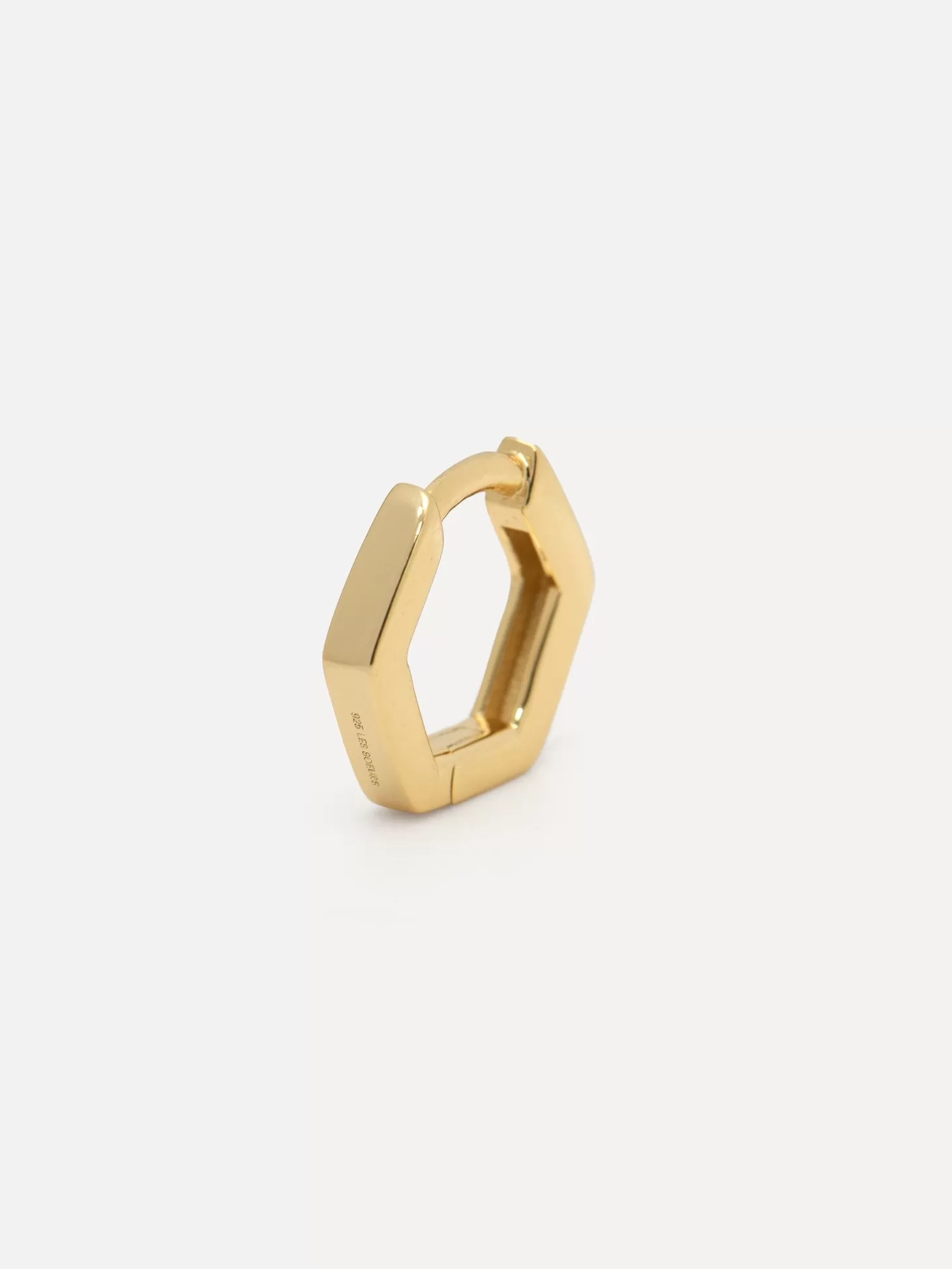 Les Soeurs Oorbel Jeanne Hexagon Gold New