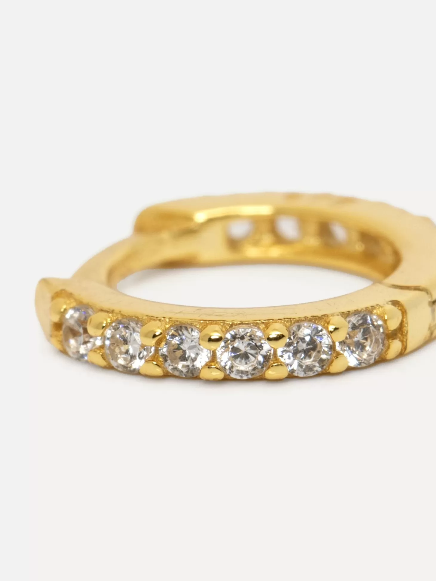 Les Soeurs Oorbel Jeanne Mini Strass Gold Clear New