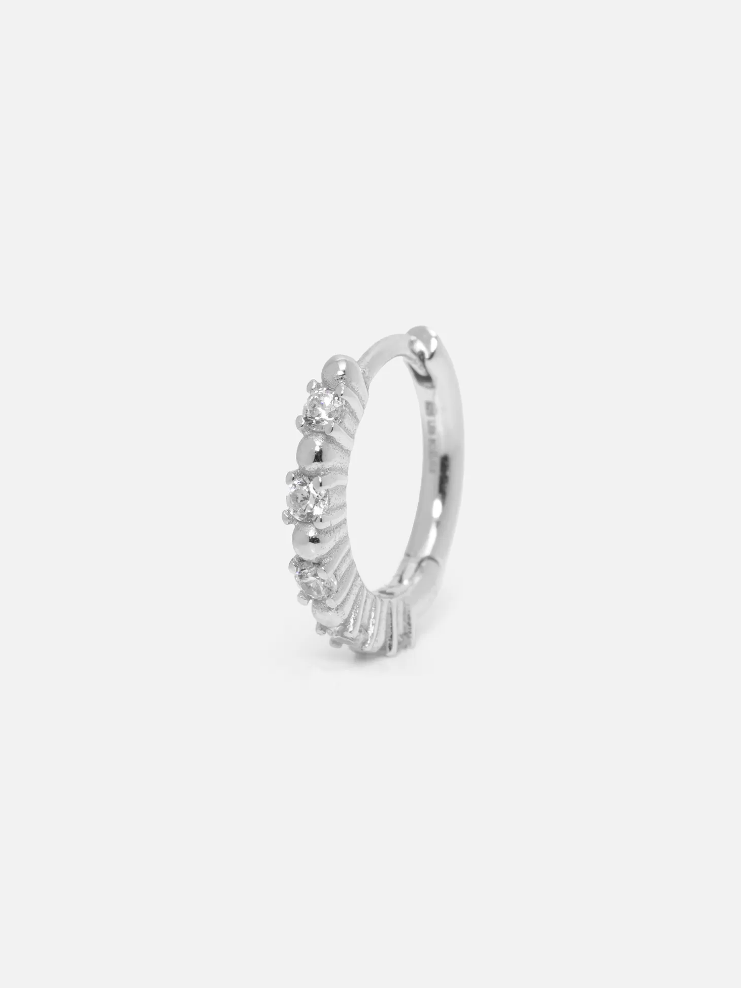 Les Soeurs Oorbel Jeanne Sunbeam Strass Silver Outlet
