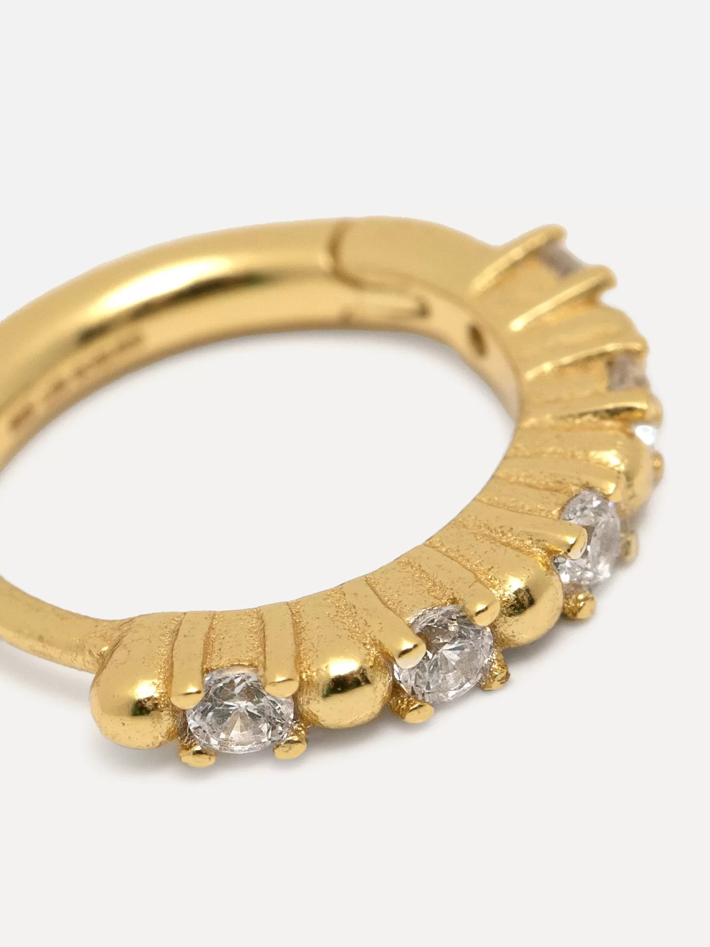 Les Soeurs Oorbel Jeanne Sunbeam Strass Gold Best