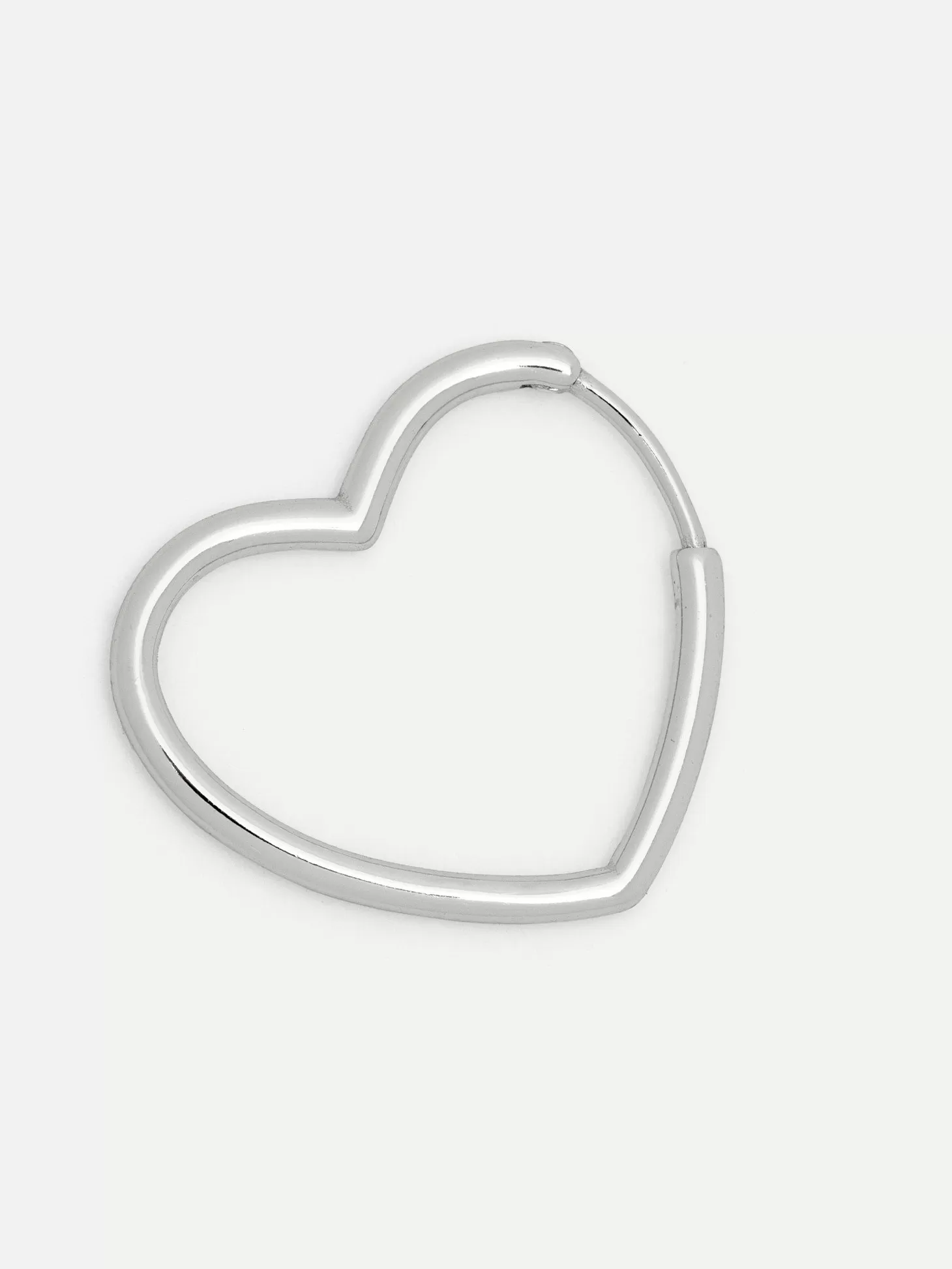 Les Soeurs Oorbel Jenny Heart Silver Outlet
