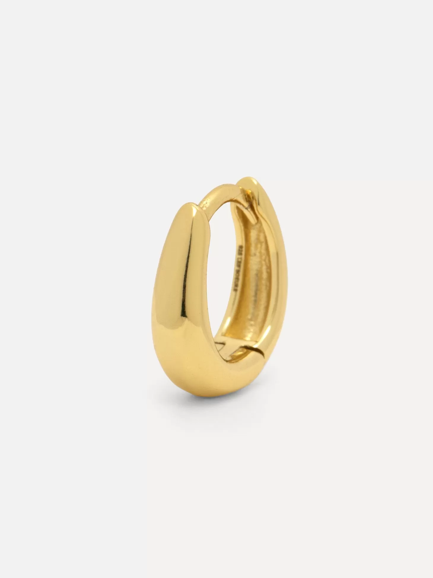 Les Soeurs Oorbel Joanne Oval Mini Gold Outlet