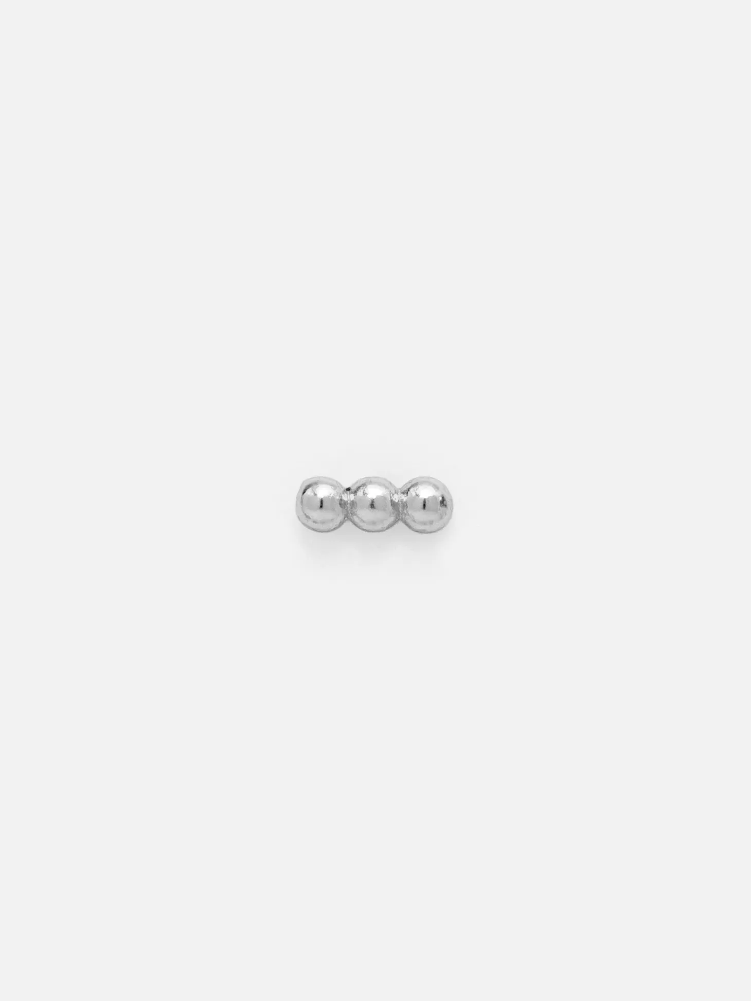 Les Soeurs Oorbel Jolie Barre Dots Silver Sale
