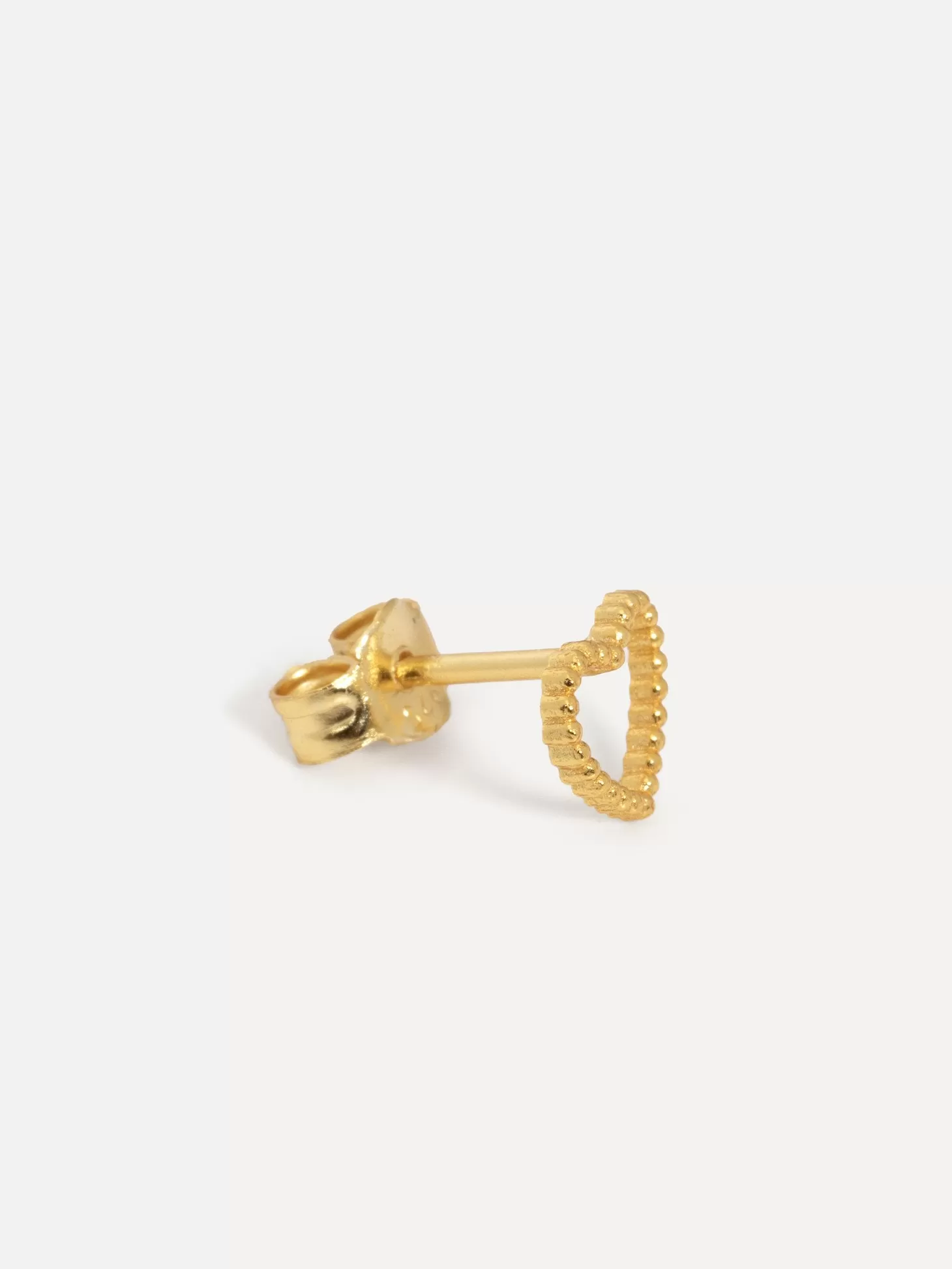 Les Soeurs Oorbel Jolie Dotted Heart Gold Outlet