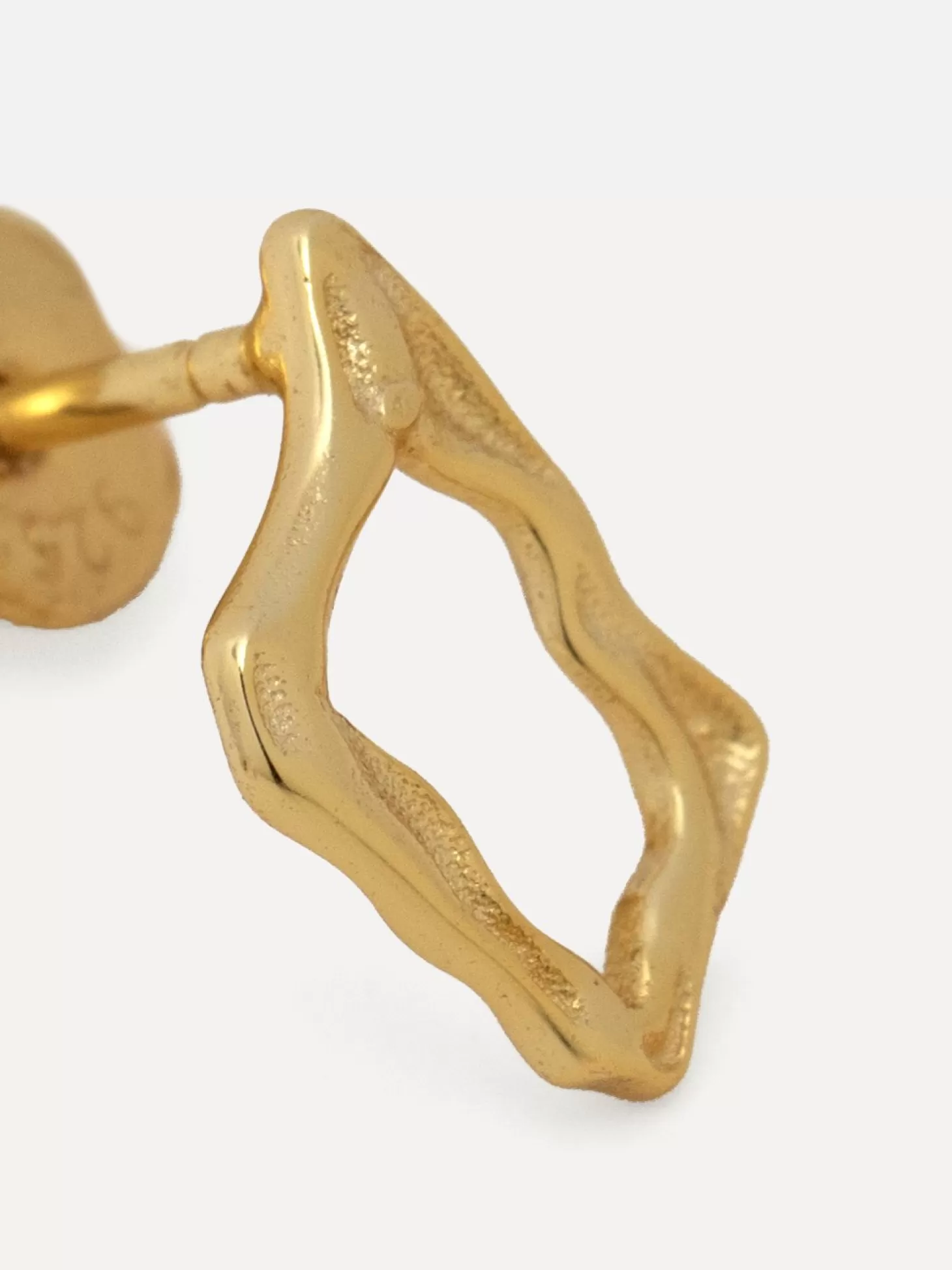 Les Soeurs Oorbel Jolie Organic Gold Shop