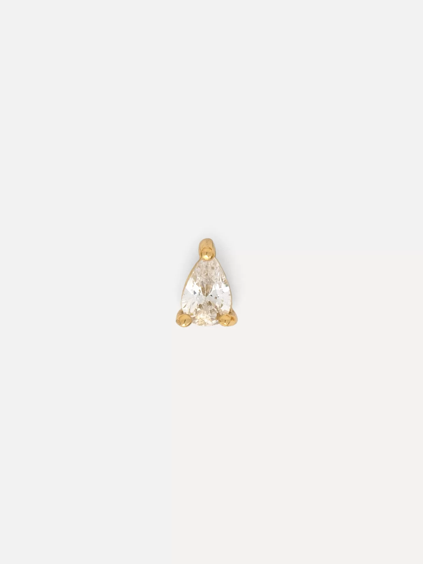 Les Soeurs Oorbel Jolie Pear Strass Gold Sale