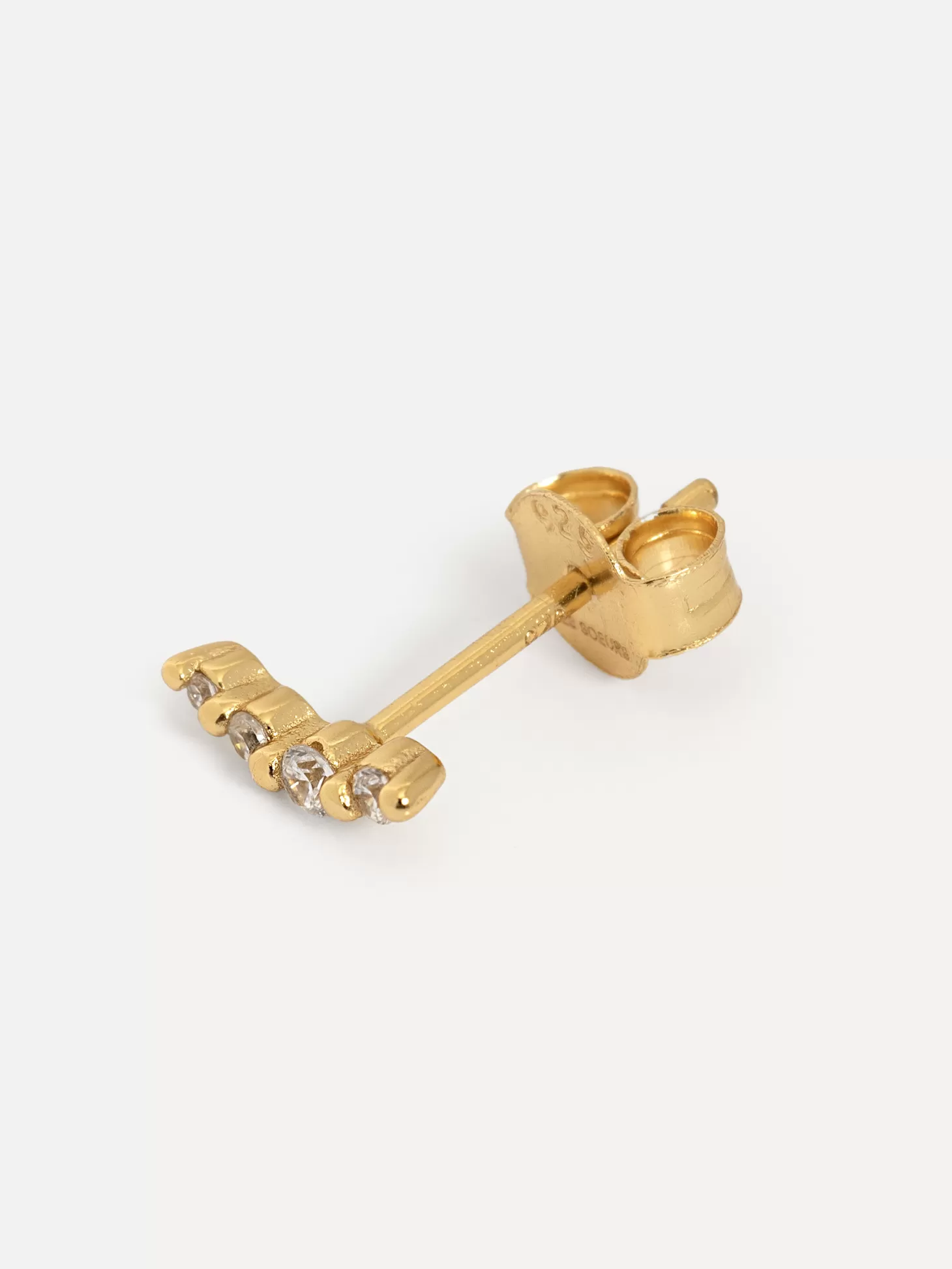 Les Soeurs Oorbel Louise 4 Dots Strass Gold Online