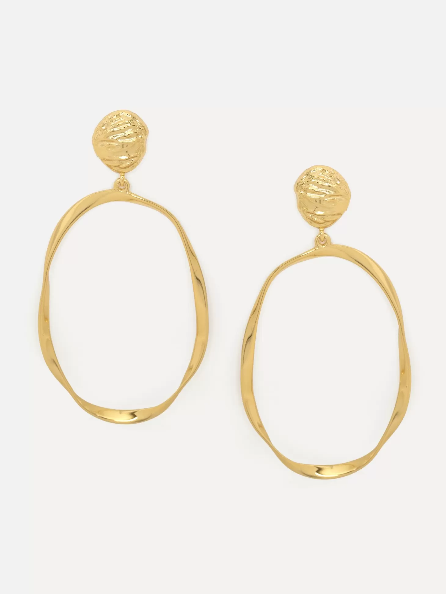 Les Soeurs Oorbellen Set Corine Flowy Gold Discount