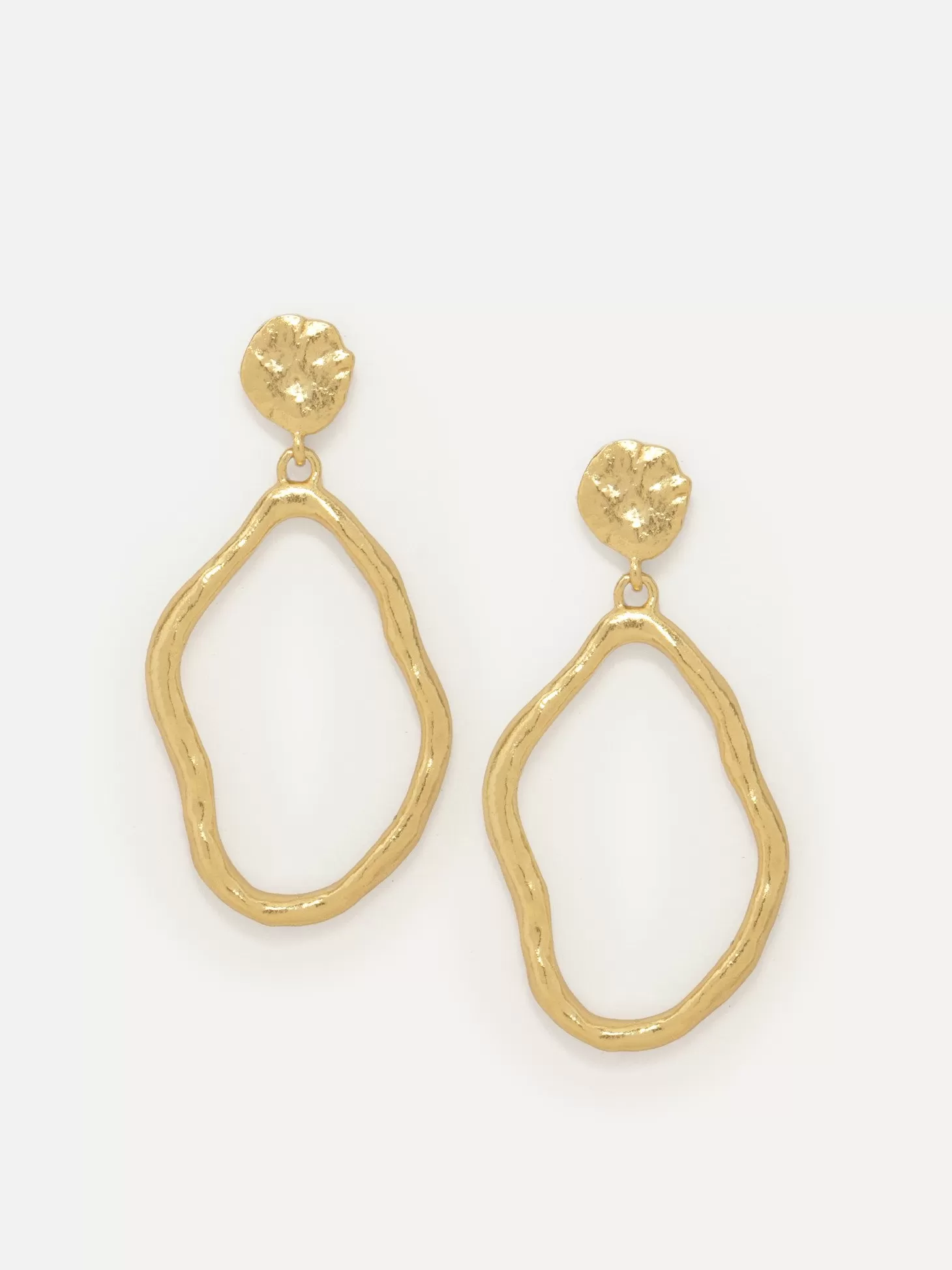 Les Soeurs Oorbellen Set Corine Small Flowy Gold Sale