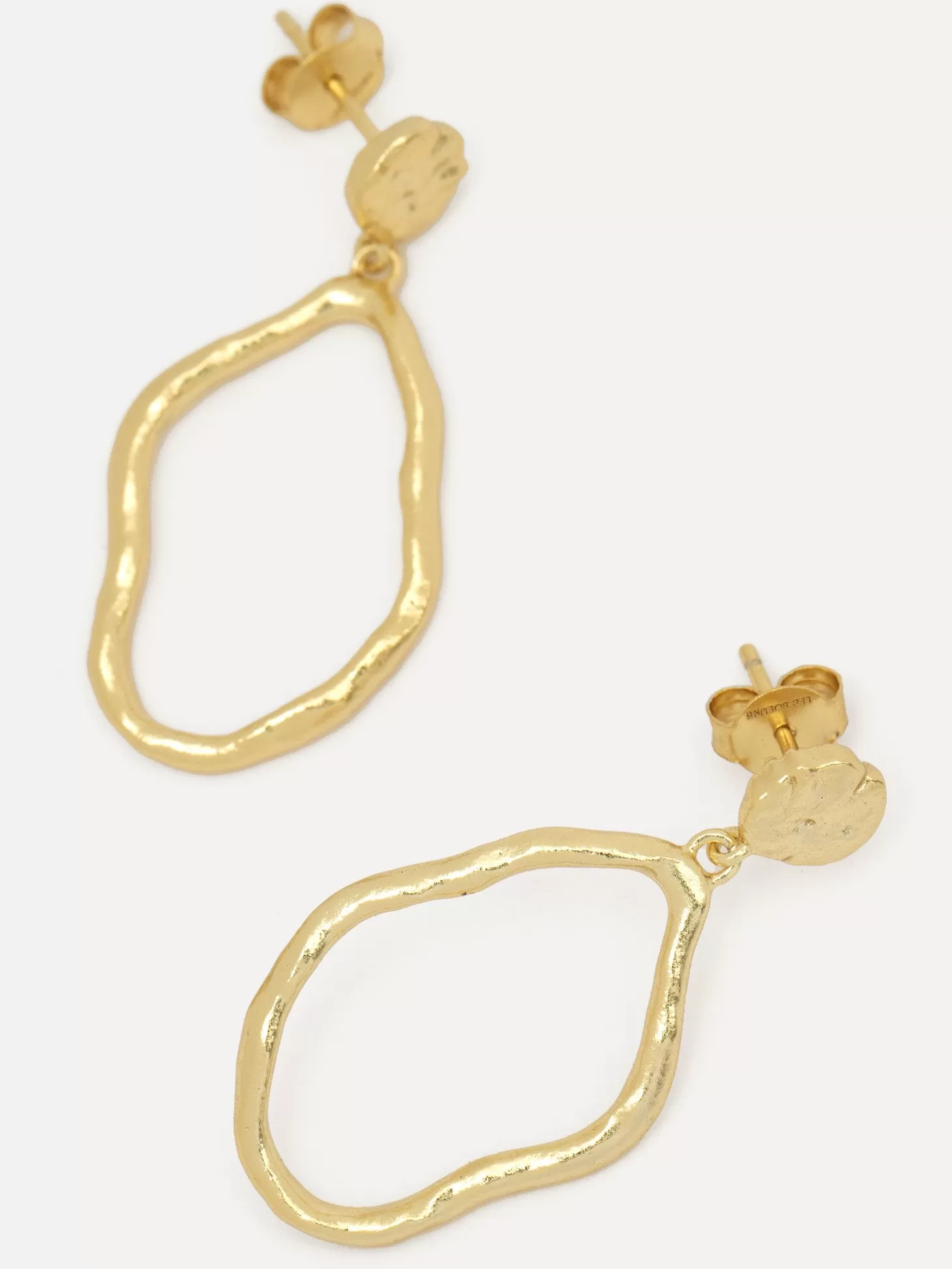 Les Soeurs Oorbellen Set Corine Small Flowy Gold Sale
