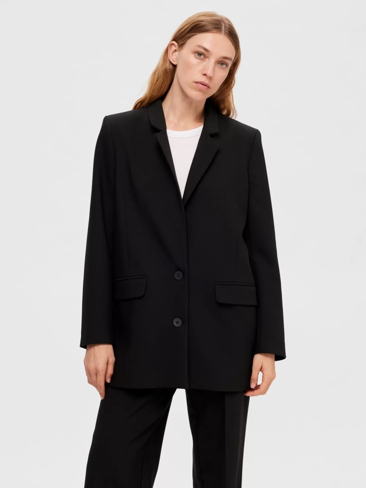 oversized_singlebreaster_blazer_rita_2.webp Selected Oversized Single-Breaster Blazer Rita Black Discount