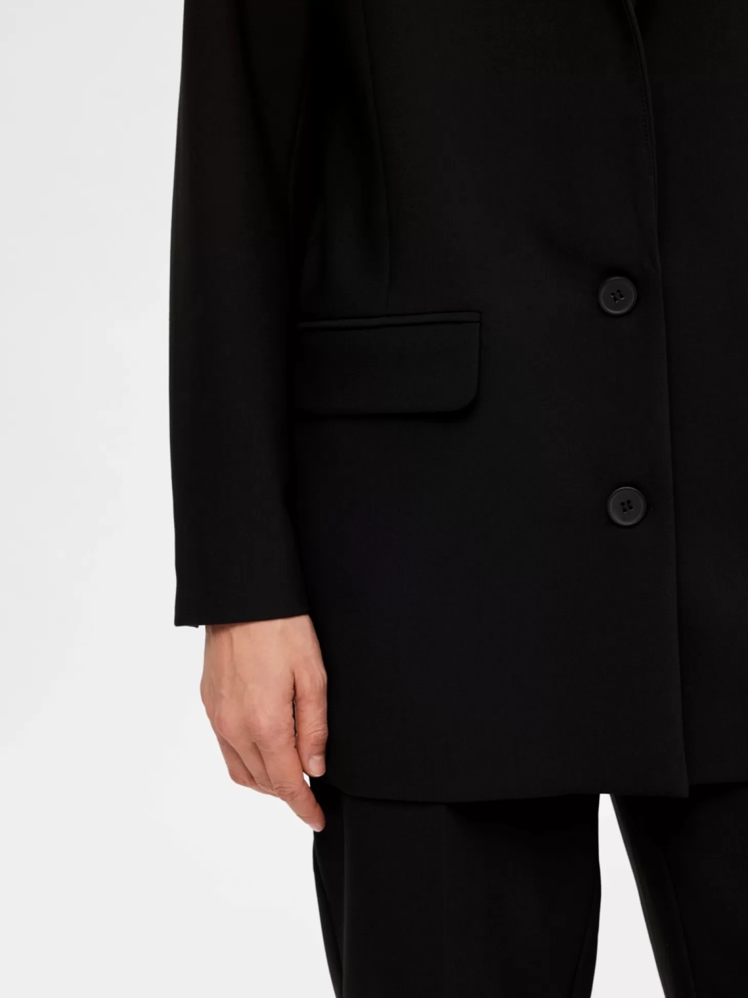 oversized_singlebreaster_blazer_rita_3.webp Selected Oversized Single-Breaster Blazer Rita Black Discount