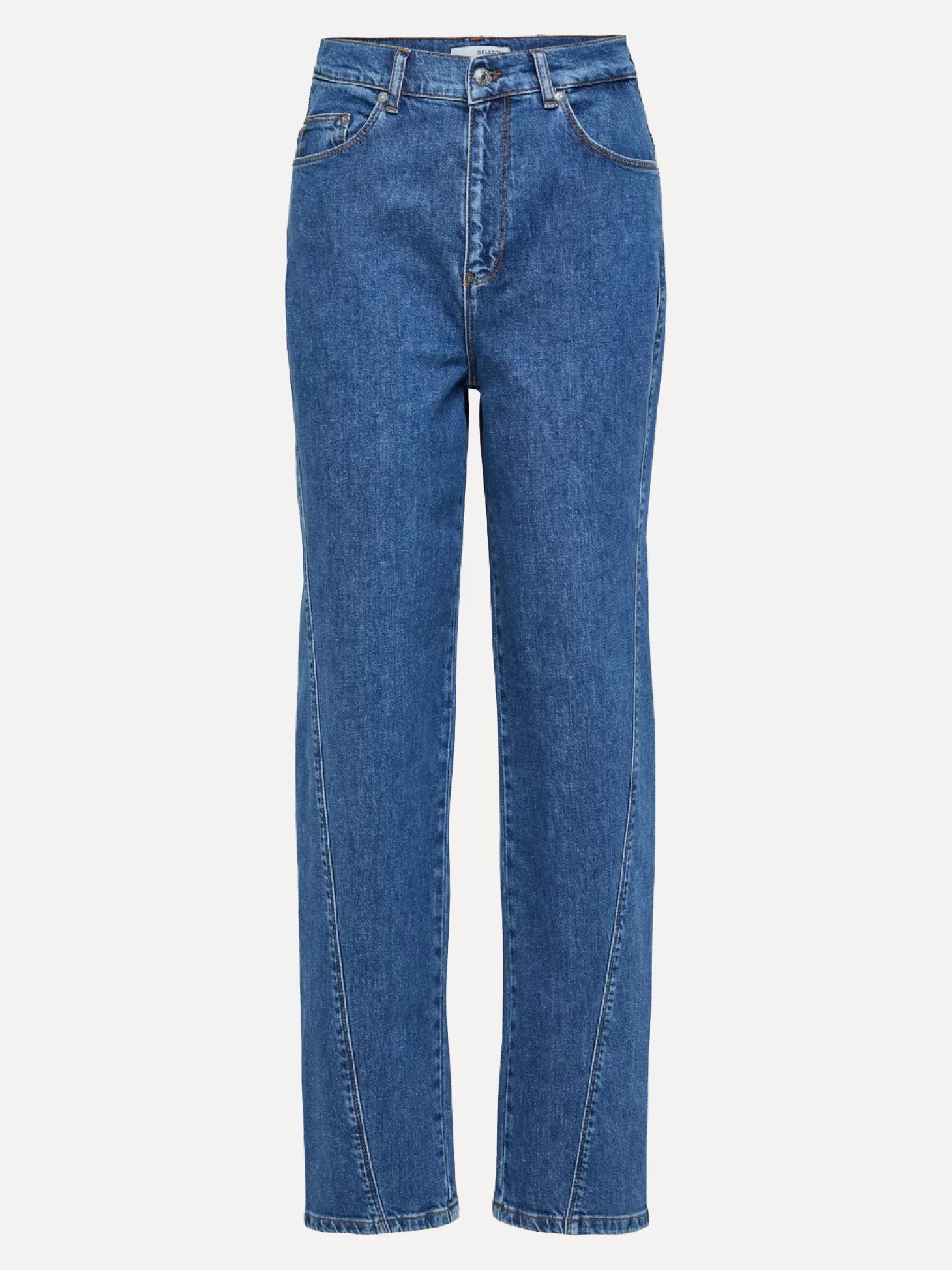 Selected Rechte Jeans Naomi Medium Blue Denim Online